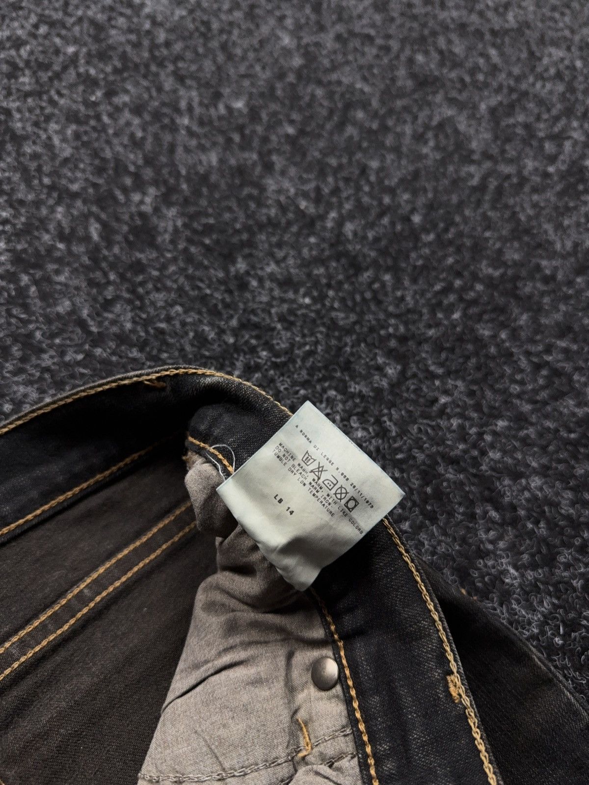 Just Cavalli Archive 00sJust Cavalli Opium Bootcut Jeans Dark Wash W29 Size 29" - 11 Thumbnail