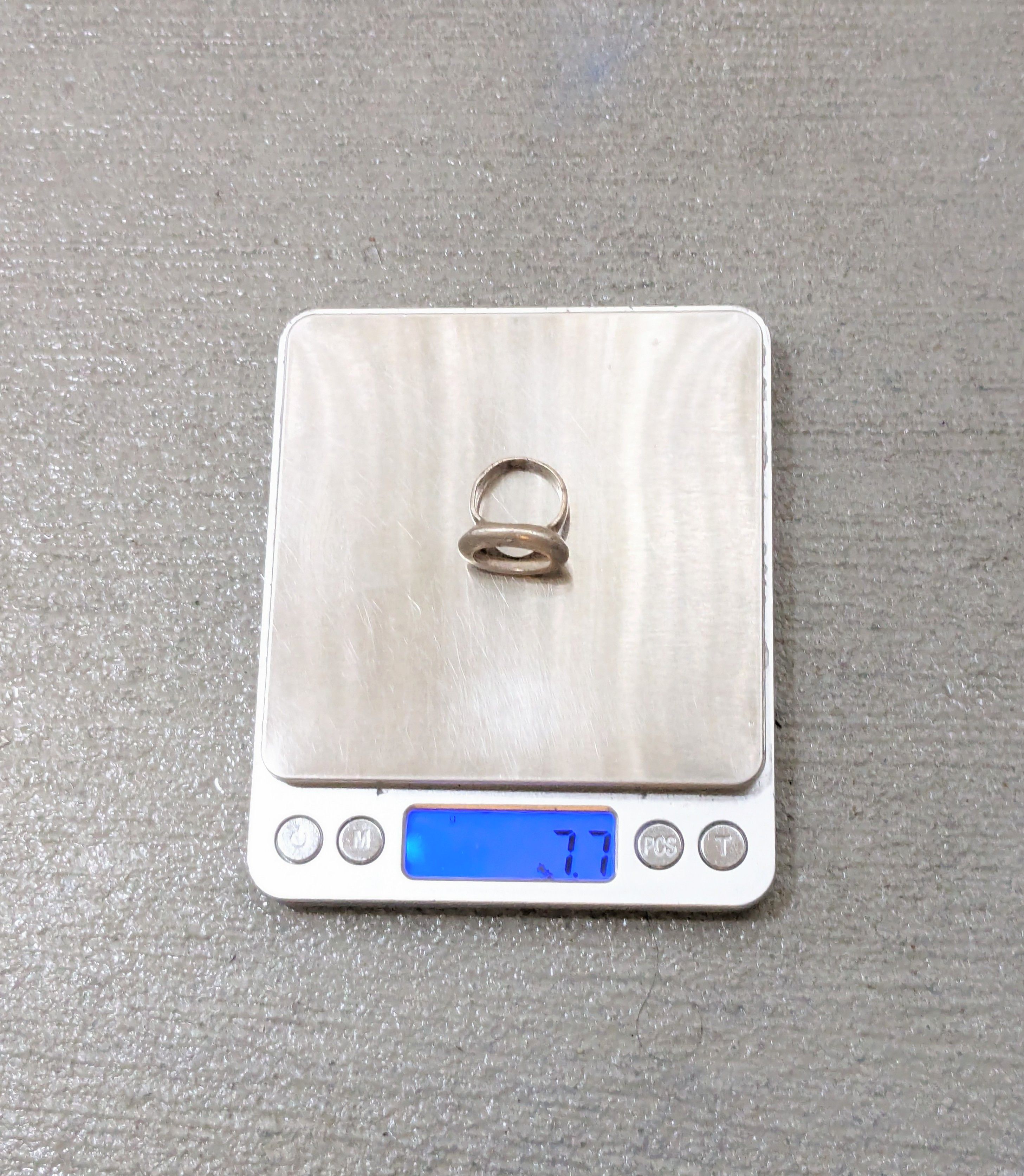 Jewelry Vintage Sterling Silver Ring Size 6.75 Art Deco Mid Century Size ONE SIZE - 16 Thumbnail