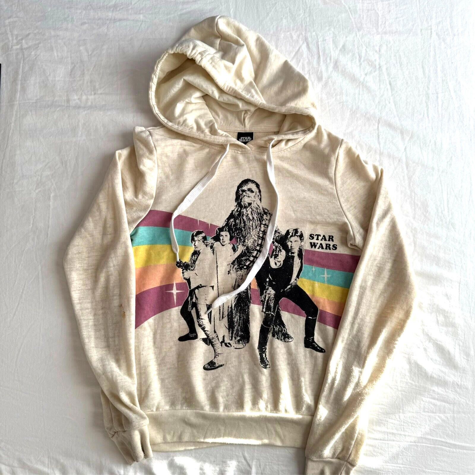 Star Wars Star Wars Rainbow Hoodie Official Ladies Sz S Pullover Size S / US 4 / IT 40 - 1 Thumbnail