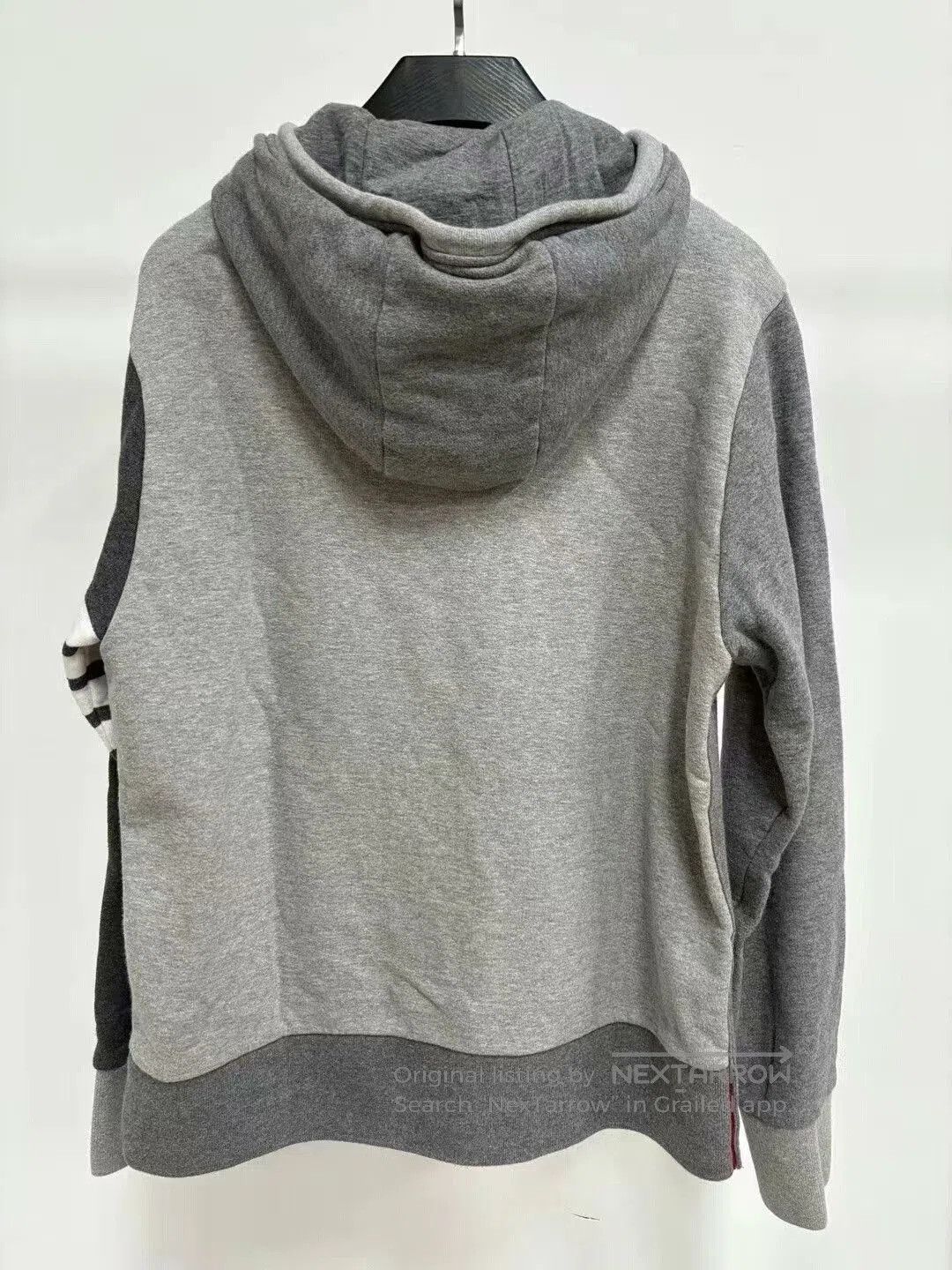 Thom Browne thom browne gray hooded sweatshirt. Size US S / EU 44-46 / 1 - 2 Thumbnail