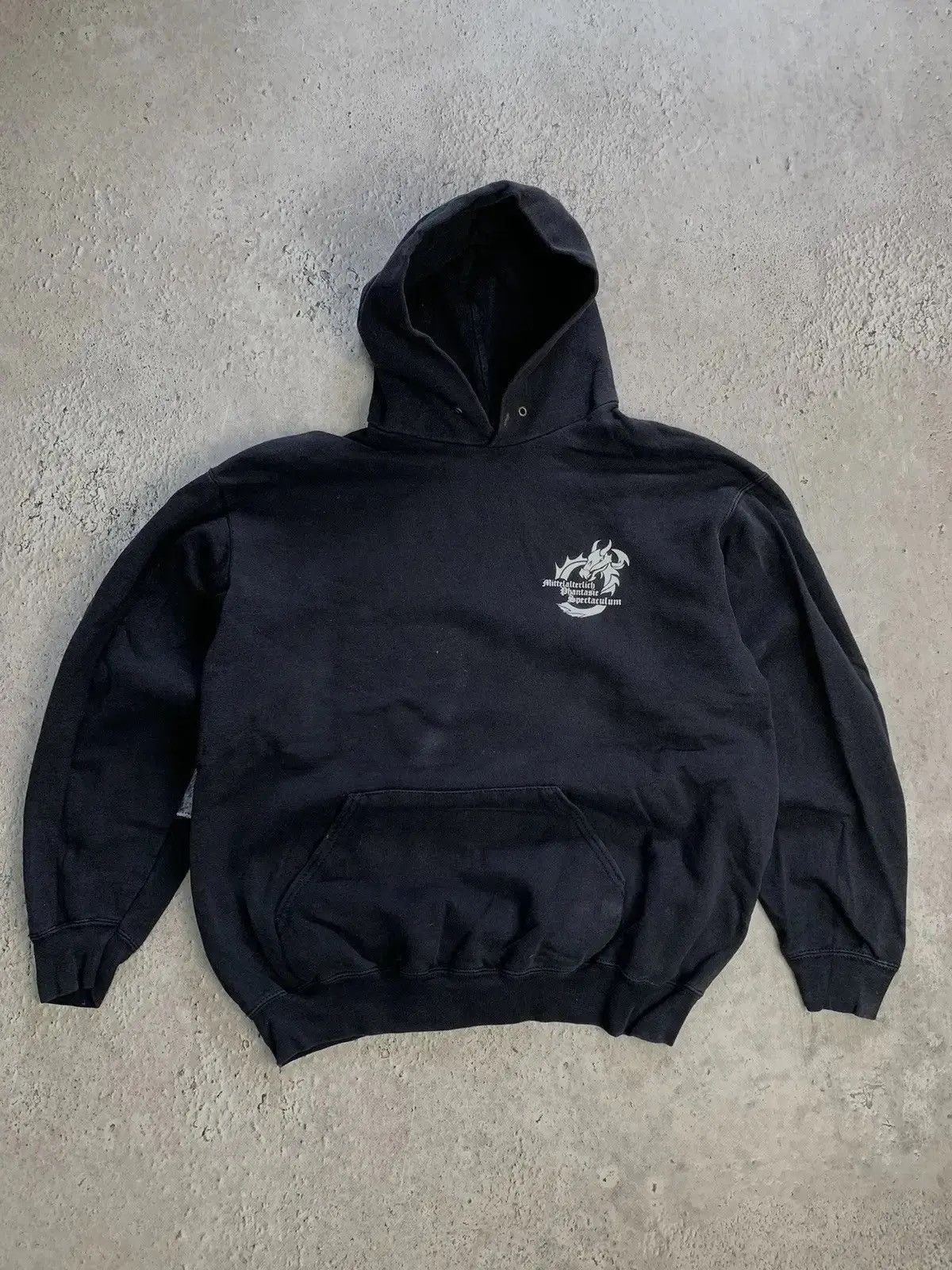 Band Tees × Vintage Hoodie mittelalterlich phantasie spectaculum MPS 1994 Size US M / EU 48-50 / 2 - 2 Thumbnail