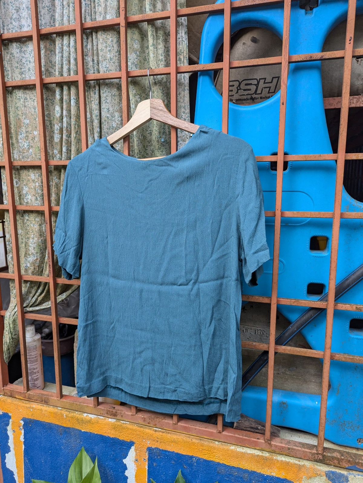 Vintage Papillon Shirt Rayon Size XL / US 12-14 / IT 48-50 - 4 Thumbnail