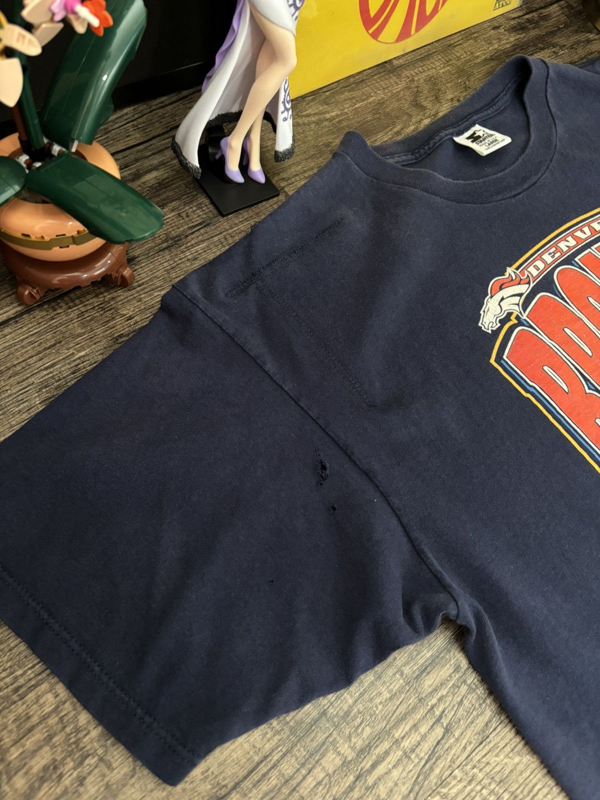Starter 1997 Denver Broncos NFL Super-bowl Champions Tee Large Size US L / EU 52-54 / 3 - 7 Thumbnail