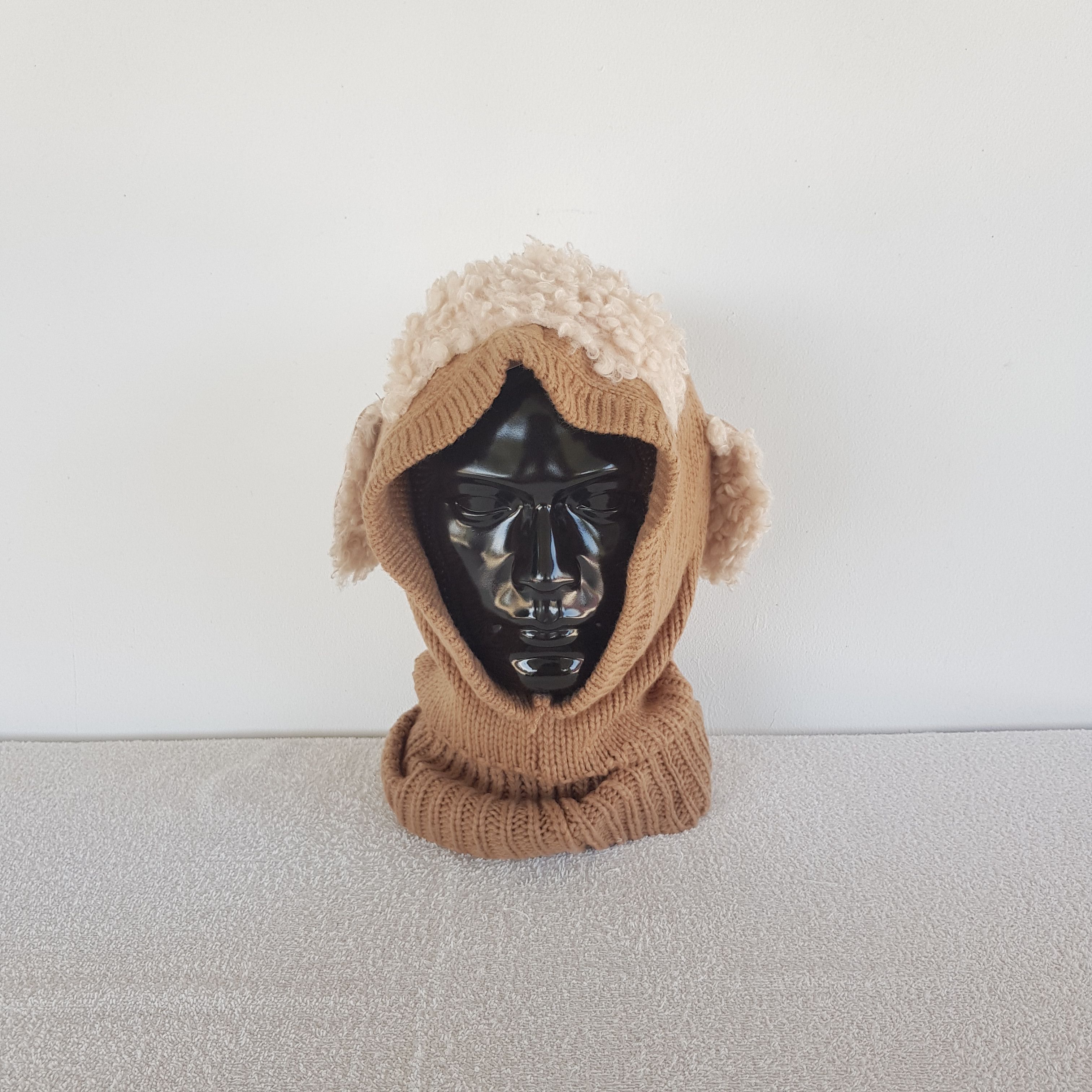 Japanese Brand Vintage Sheep Beanie Japanese Snow Caps Earflap Hats Size ONE SIZE - 1 Thumbnail