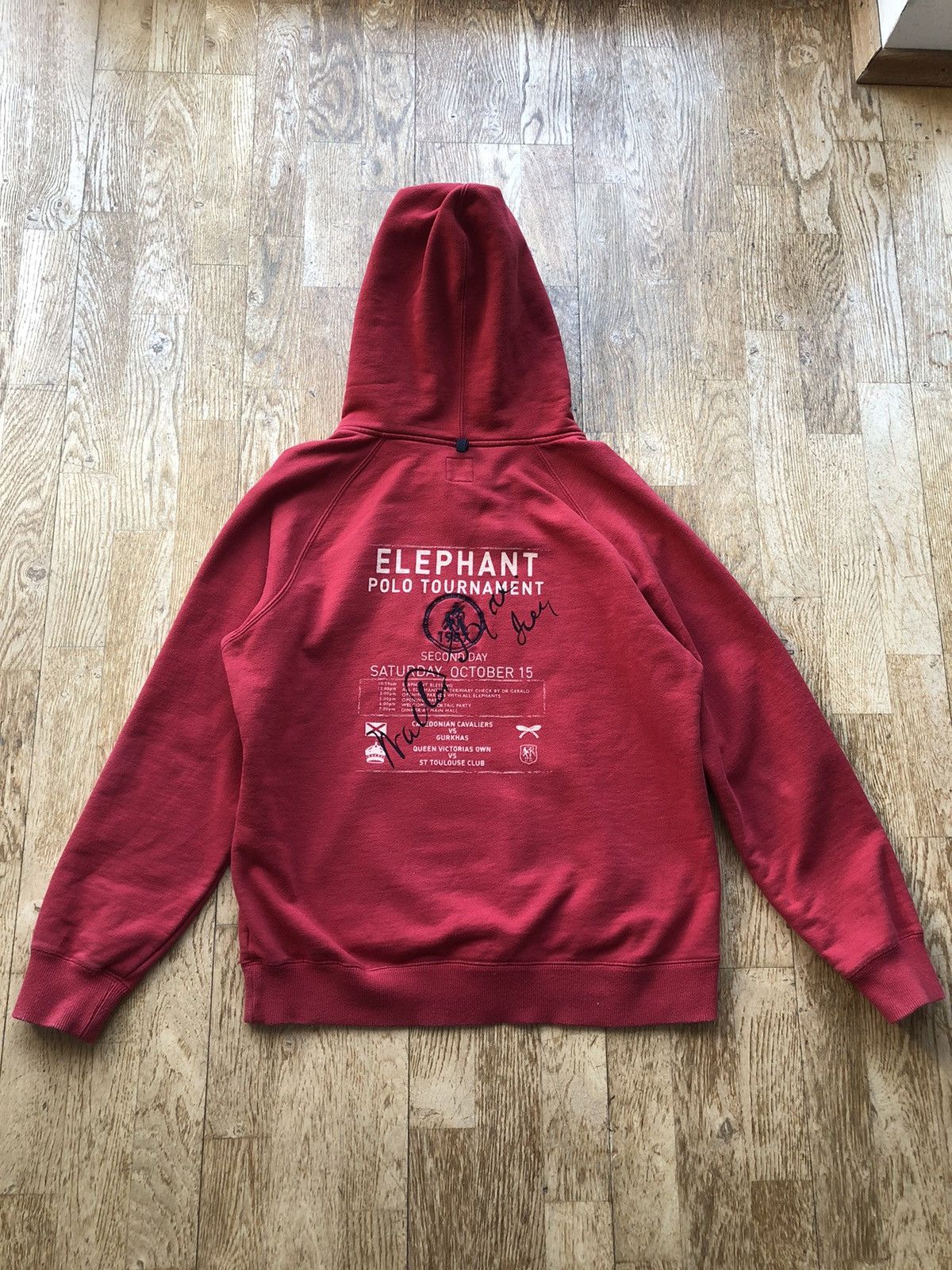Vintage VINTAGE JOULES POLO ELEPHANT SPORT HOODIE SWEATSHIRT Size US L / EU 52-54 / 3 - 2 Thumbnail