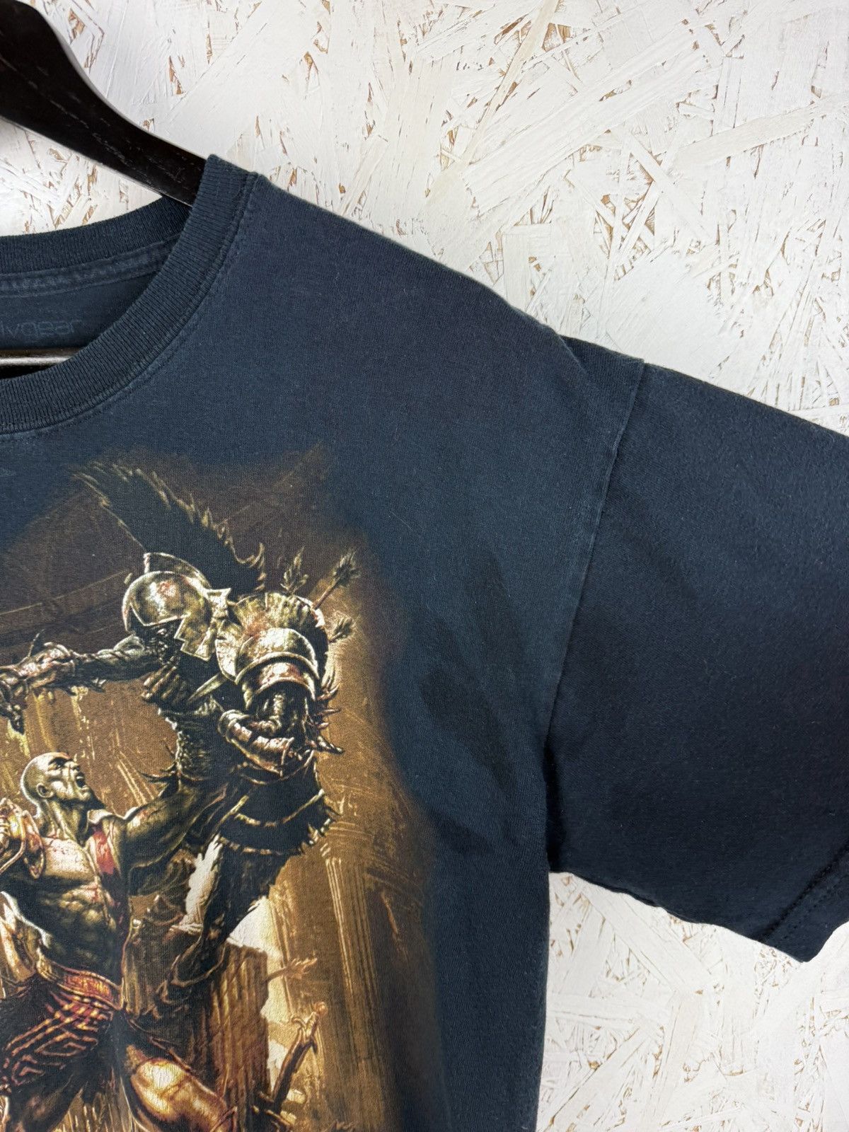 Vintage Vintage God Of War 3 2010 Game Promo PS3 T-Shirt M Size US M / EU 48-50 / 2 - 5 Thumbnail