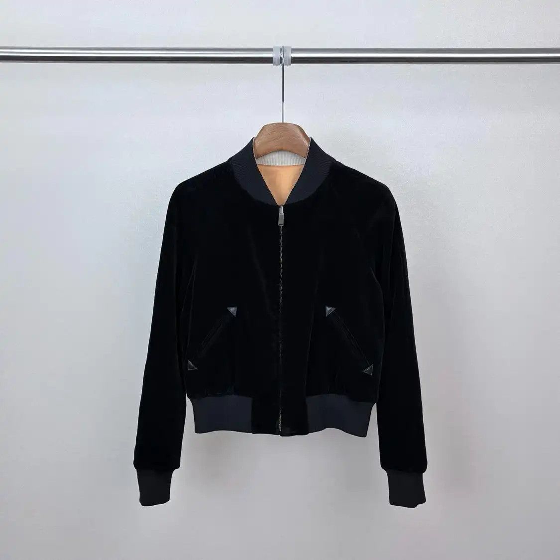Saint Laurent Paris Saint Laurent SLP Shark Embroidery Bomber