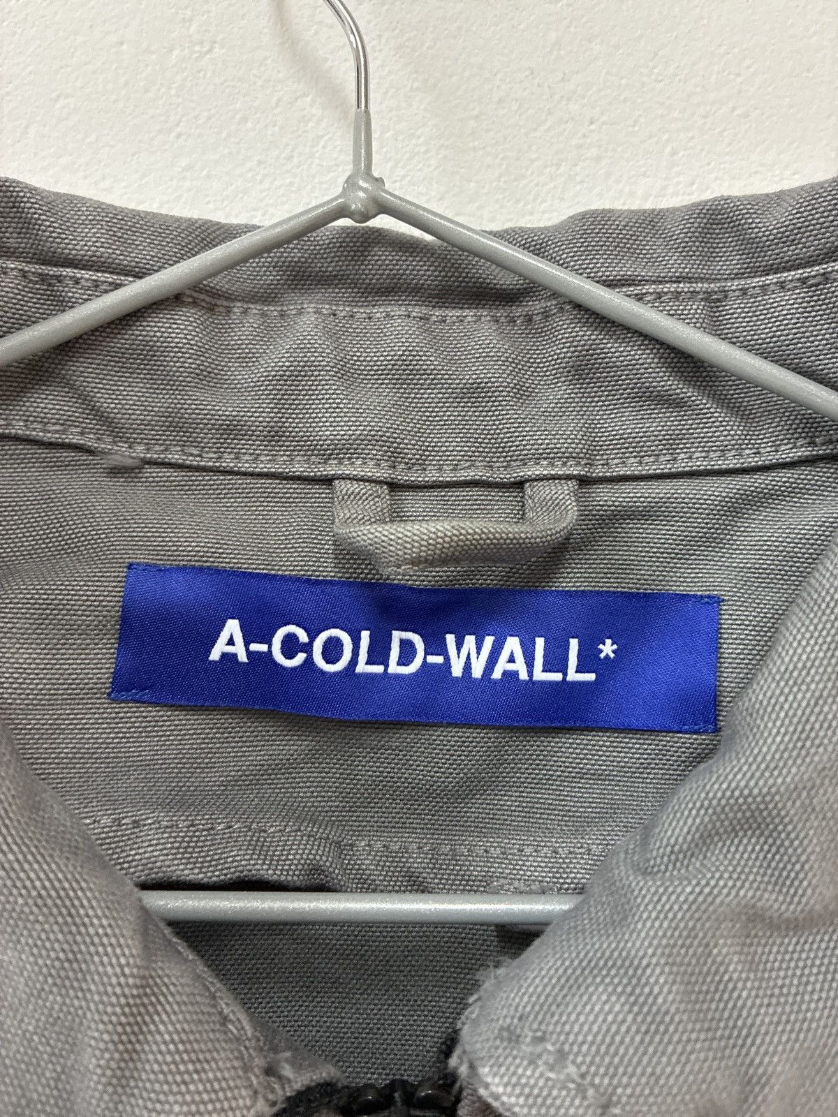 A-COLD-WALL* A-COLD-WALL* Men's Brunswick Jacket in Grey Stone Size US XL / EU 56 / 4 - 4 Thumbnail