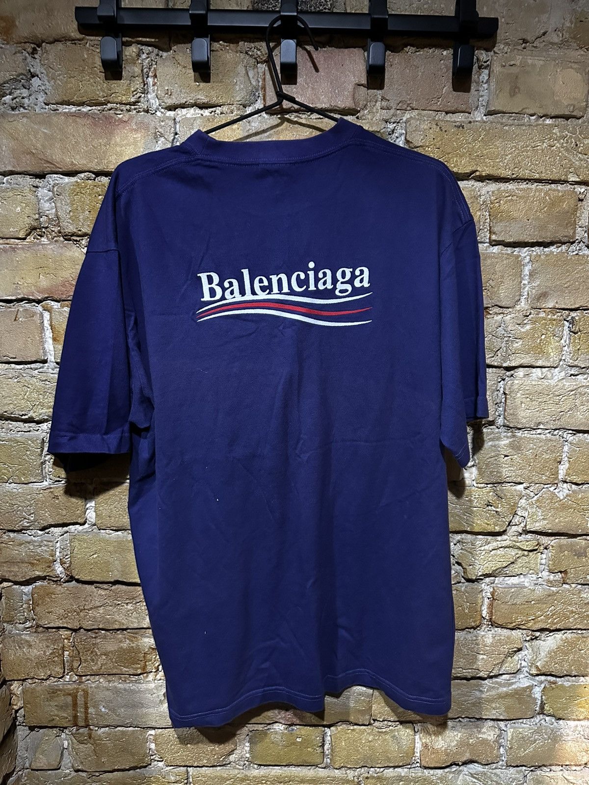 Balenciaga balenciaga campaign tee embrodered logo Size US XS / EU 42 / 0 - 3 Thumbnail