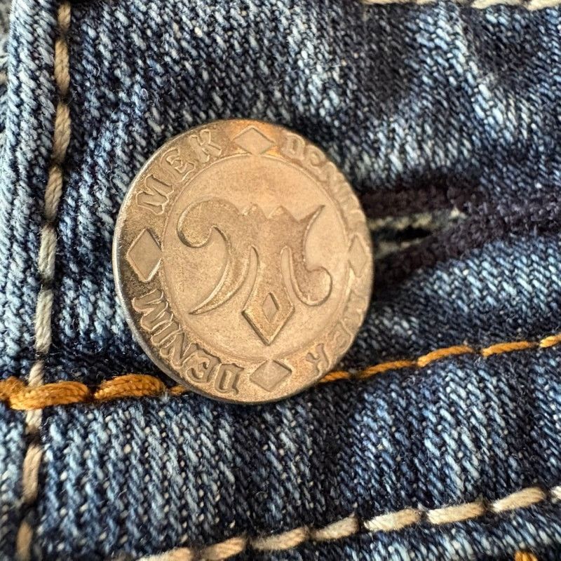 Mek Denim Mek Denim New Oaxaca Bootcut Jeans Size 28/34 Distressed Size 28" / US 6 / IT 42 - 12 Thumbnail