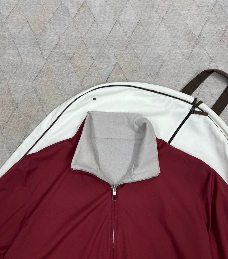 Loro Piana LORO PIANA Men's double-sided Bomber jacket Size US XXL / EU 58 / 5 - 2 Thumbnail