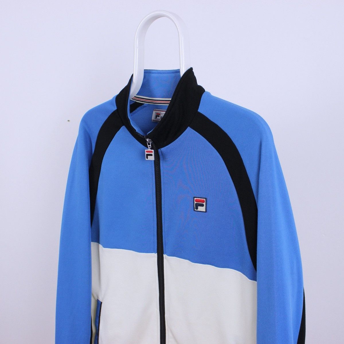 Fila Vintage Fila White Line Track Top Jacket Size US M / EU 48-50 / 2 - 1 Thumbnail