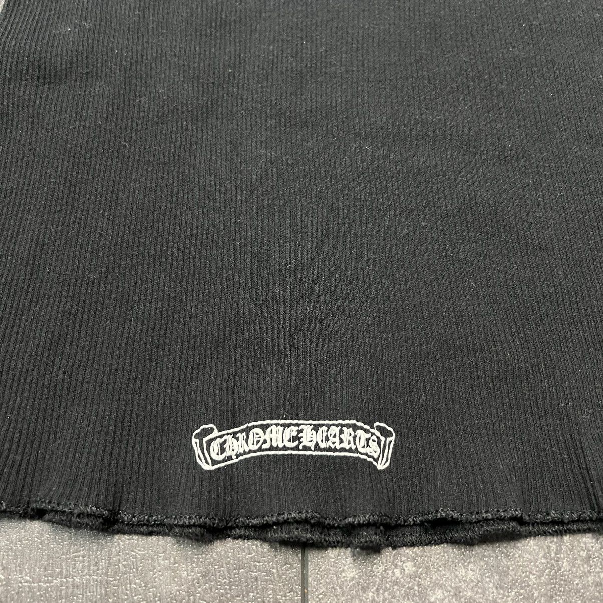 Chrome Hearts Chrome Hearts T-Bar Script Logo Tank Top Black Size XL / US 12-14 / IT 48-50 - 7 Thumbnail
