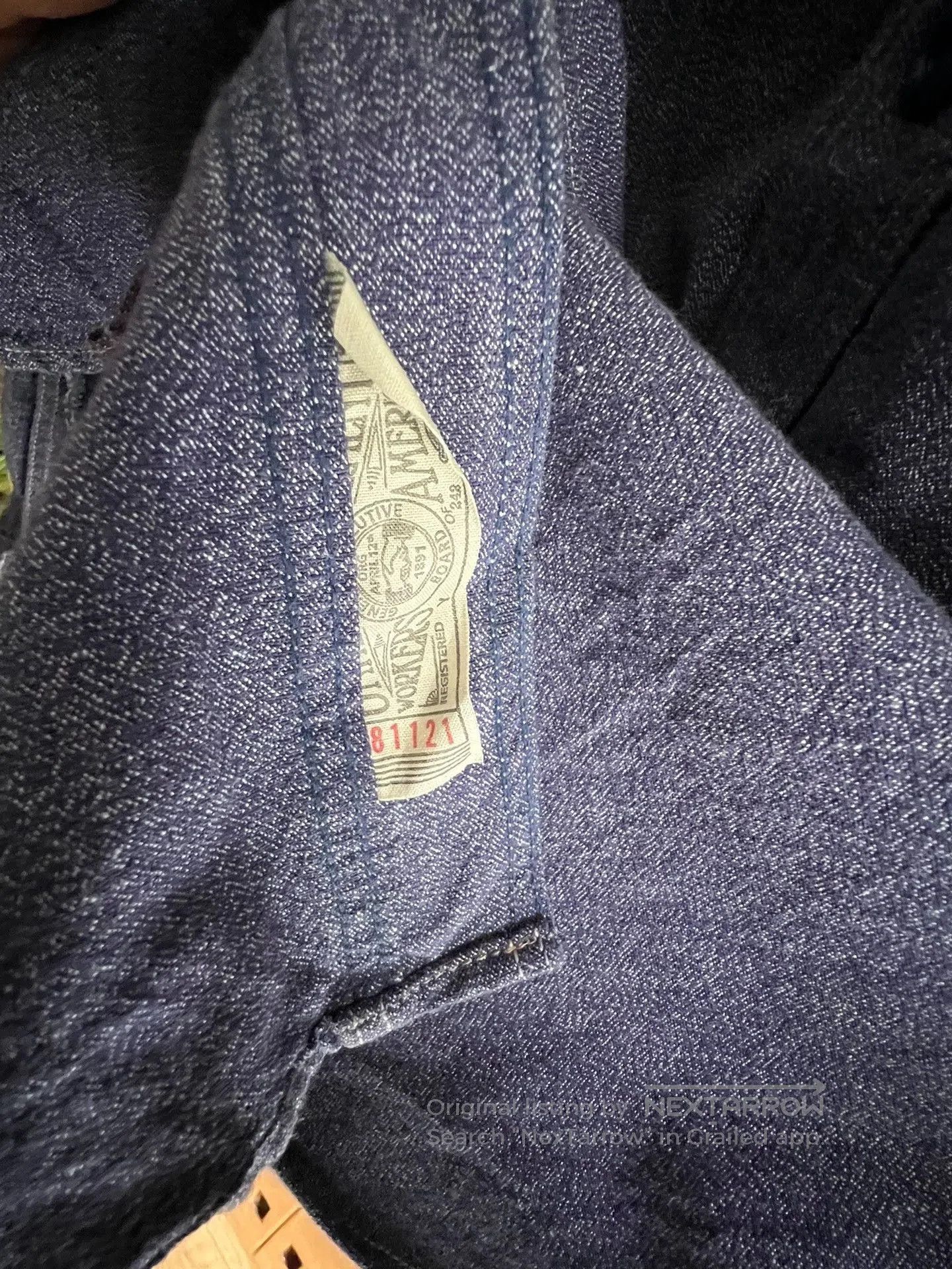 Freewheelers Freewheelers Indigo Selvedge Work Shirt. Size US M / EU 48-50 / 2 - 9 Thumbnail
