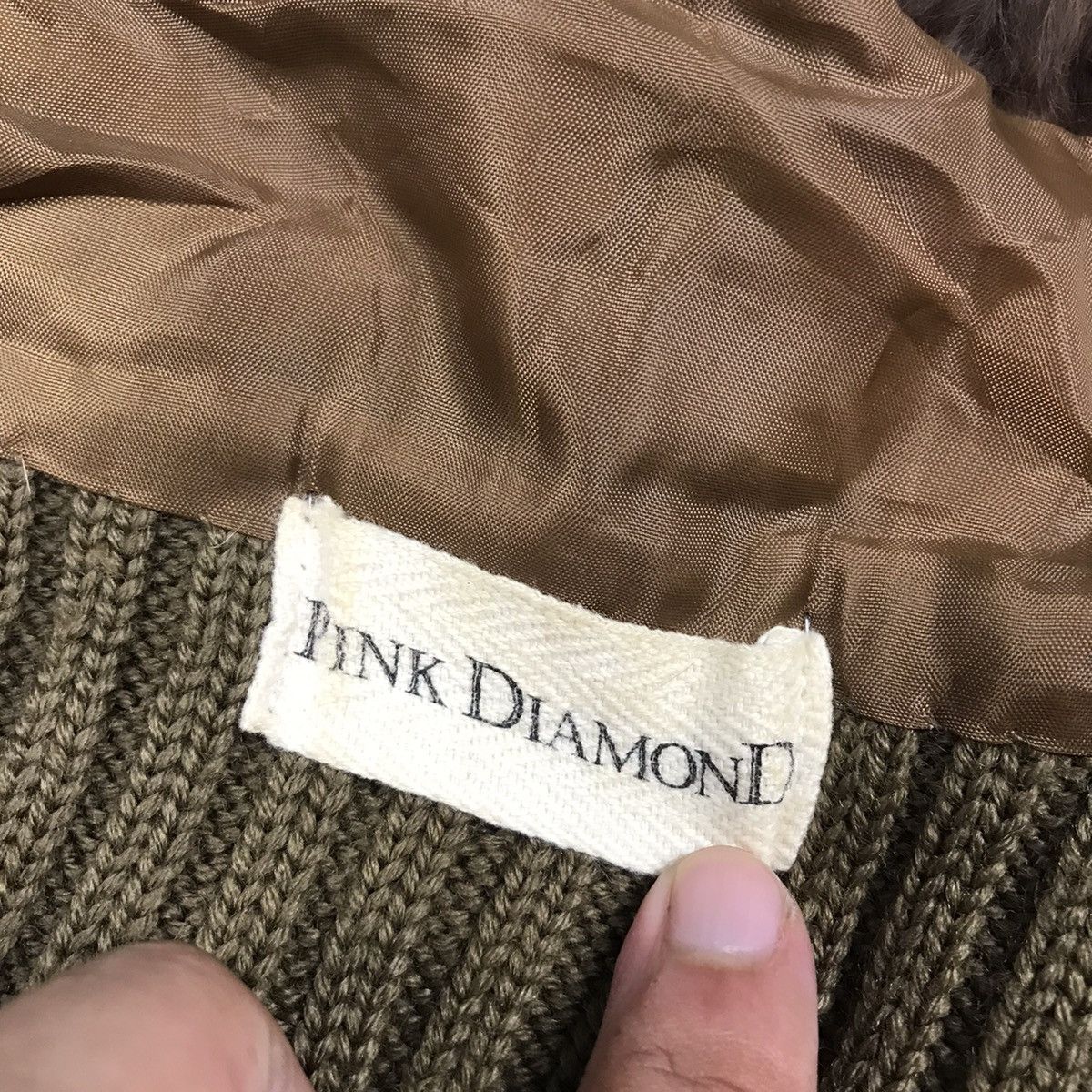 Designer × Japanese Brand Fur Winter cropped design knitwear long sleeve jacket Size US XS / EU 42 / 0 - 13 Thumbnail