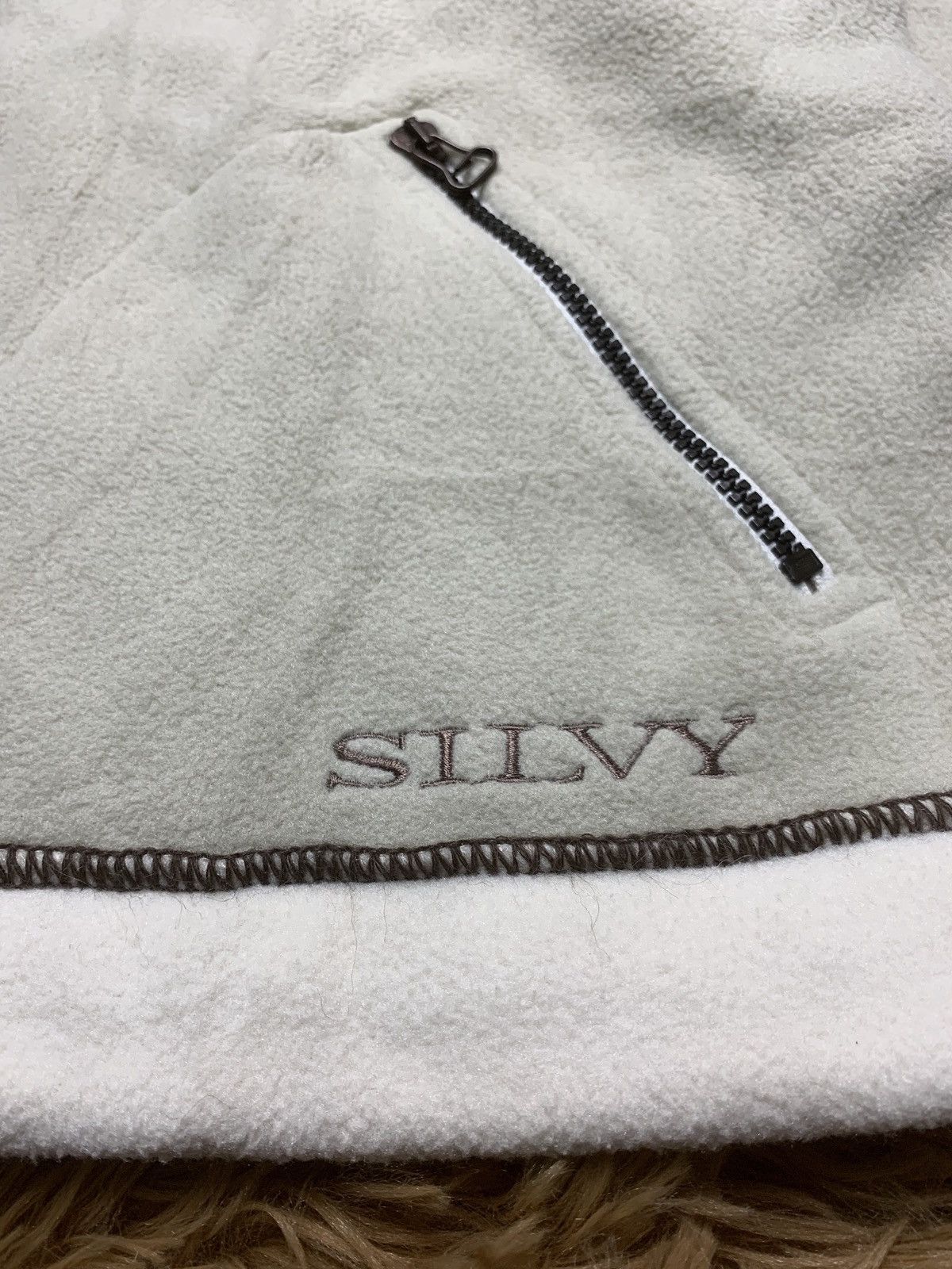 Vintage 90s Silvy Walking Fu Manchu Polartec Sweat Jacket Size US XL / EU 56 / 4 - 10 Thumbnail