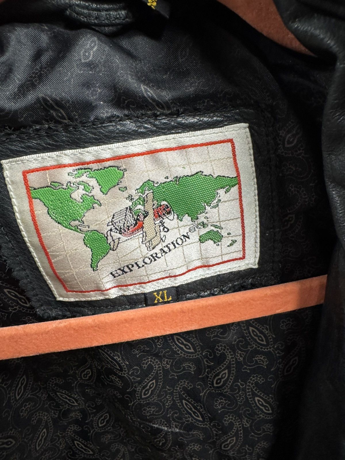 Other 100% genuine leather Black leather bomber jacket Size US XL / EU 56 / 4 - 6 Thumbnail