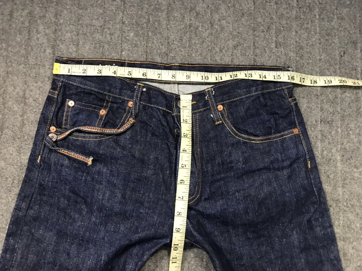 Denime Rare S.h.owin Showin Company Indigo Denim Selvedge Jeans Size US 32 / EU 48 - 12 Thumbnail