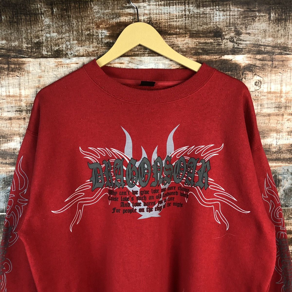 Japanese Brand × Vintage Vintage Beaumere Red Sweatshirts #971 Size US XL / EU 56 / 4 - 5 Thumbnail