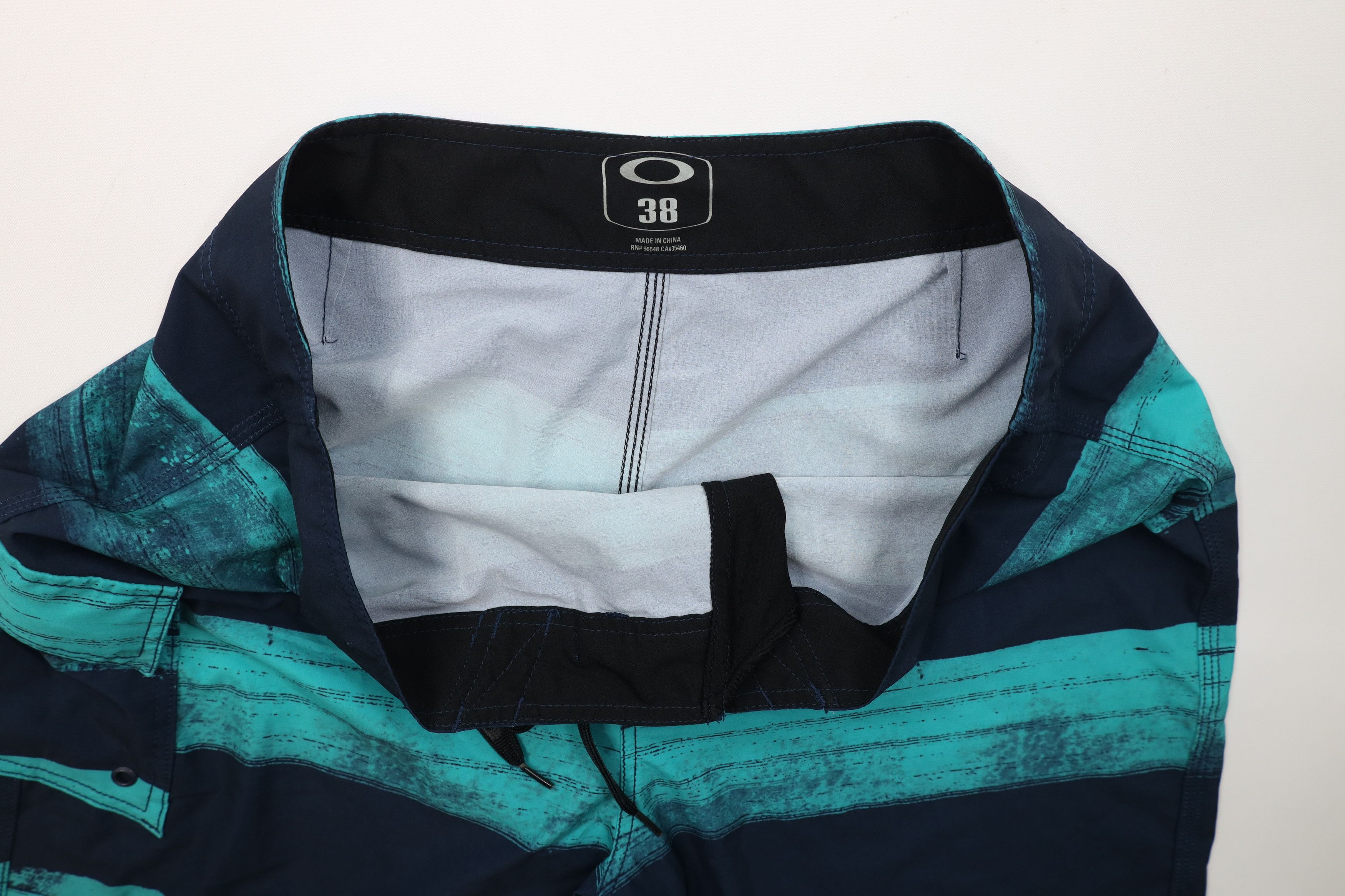 Oakley Oakley Striped Color Block Surf Board Shorts Swimming Trunks Size US 38 / EU 54 - 8 Thumbnail
