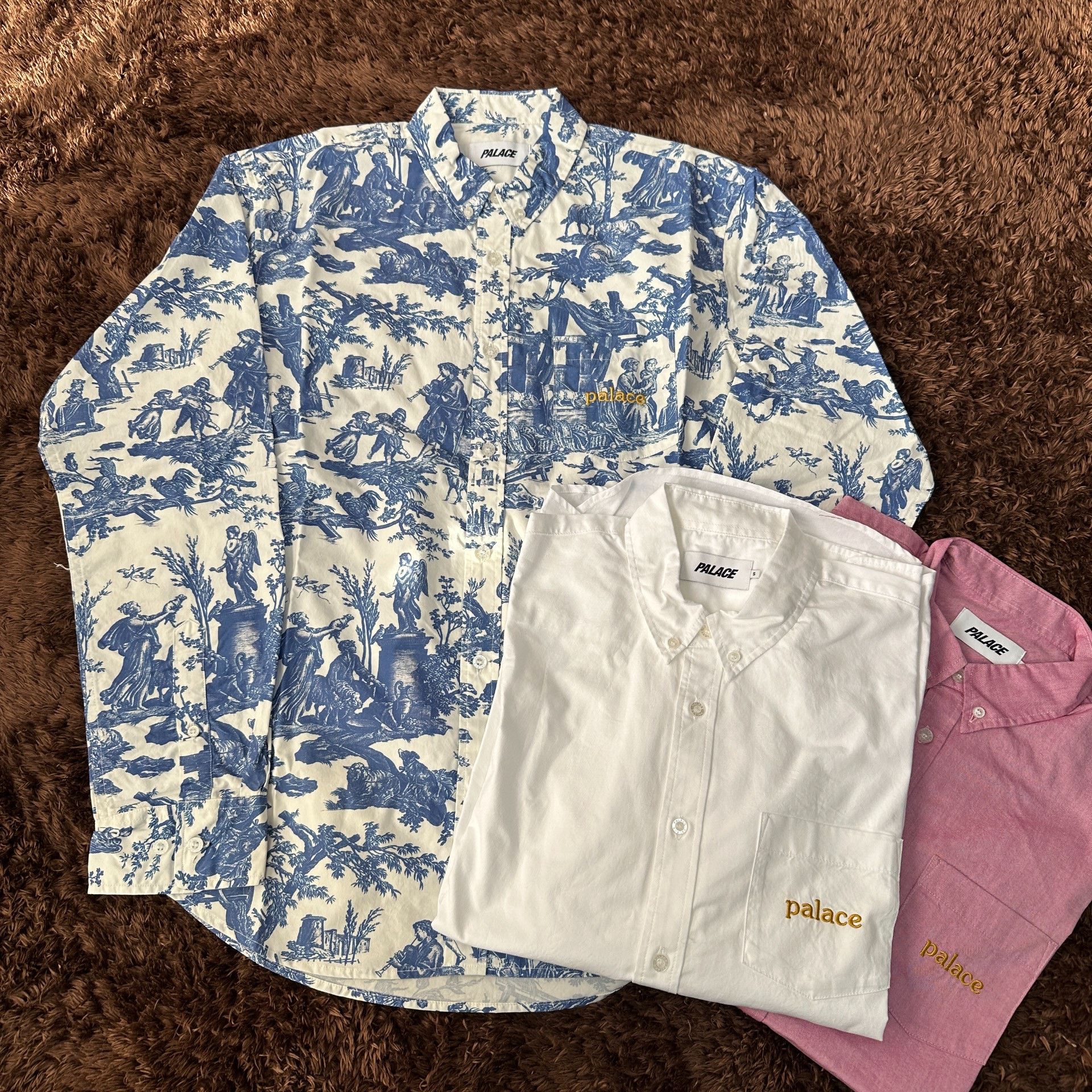 Palace Palace White Shirt m Men Size US M / EU 48-50 / 2 - 1 Thumbnail