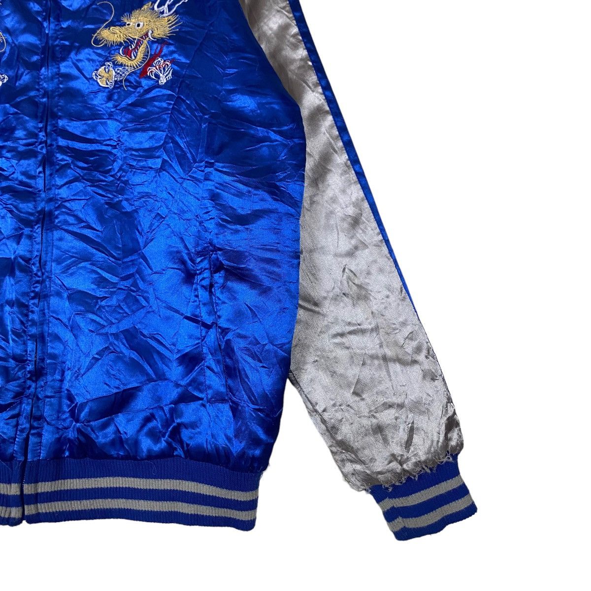 Other Vintage !! Jimmy Dragon Full Zipper Embroidery Japan Sukajan Size US M / EU 48-50 / 2 - 17 Thumbnail