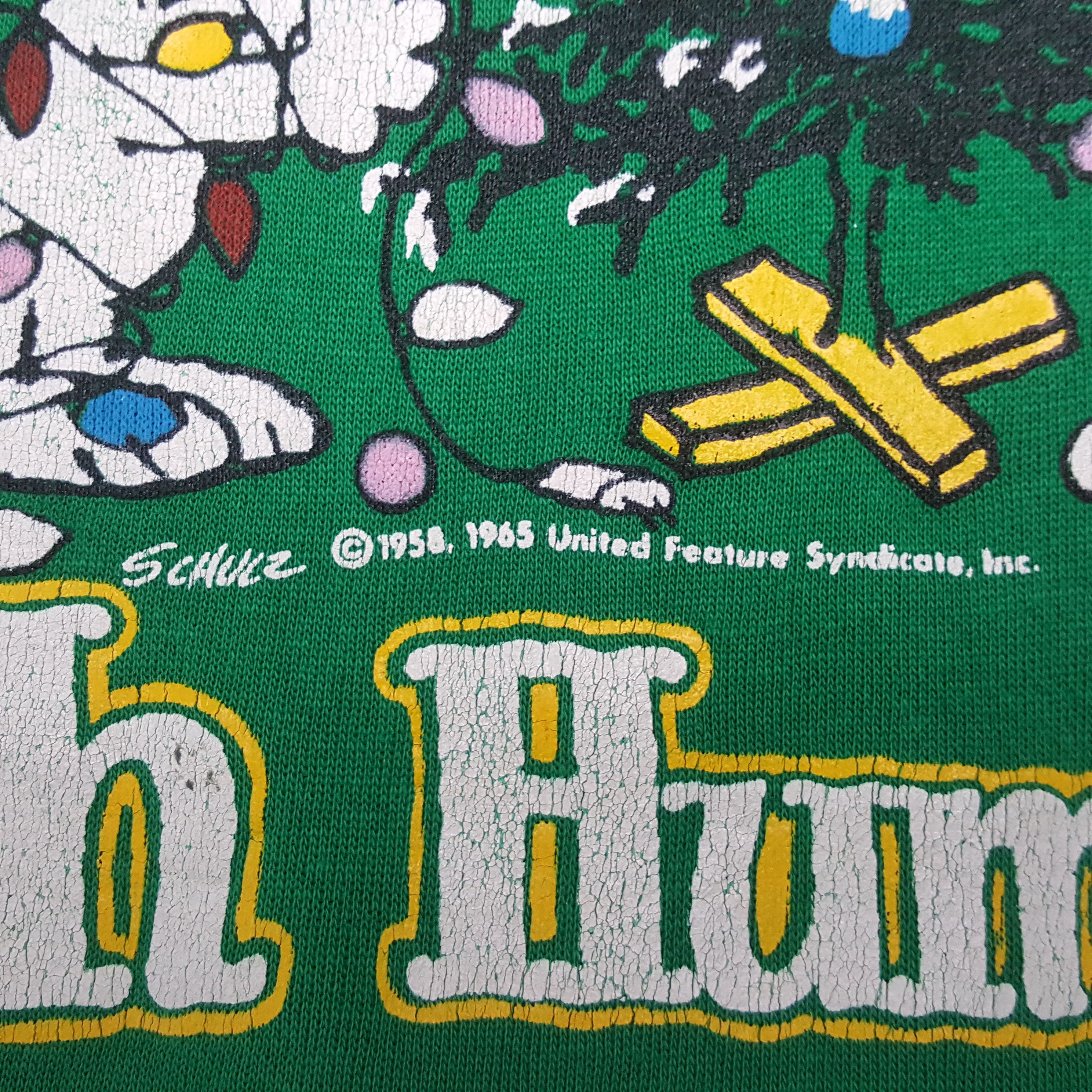Vintage Snoopy Vintage Sweatshirt C302N9 Size US XXL / EU 58 / 5 - 8 Thumbnail