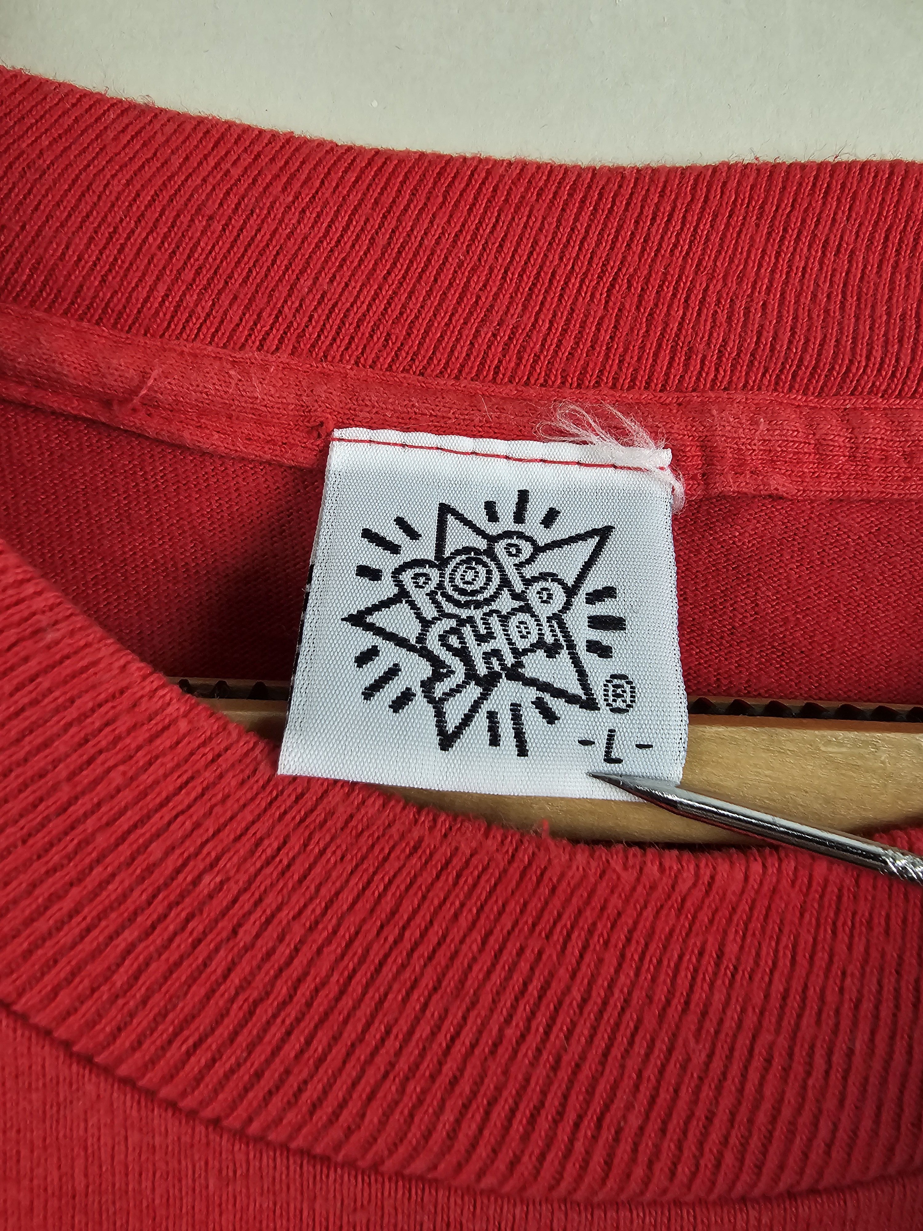 Keith Haring × Vintage 80s Keith Haring Baby Pop Shop Art Tee L 21" 31" Size US L / EU 52-54 / 3 - 7 Thumbnail