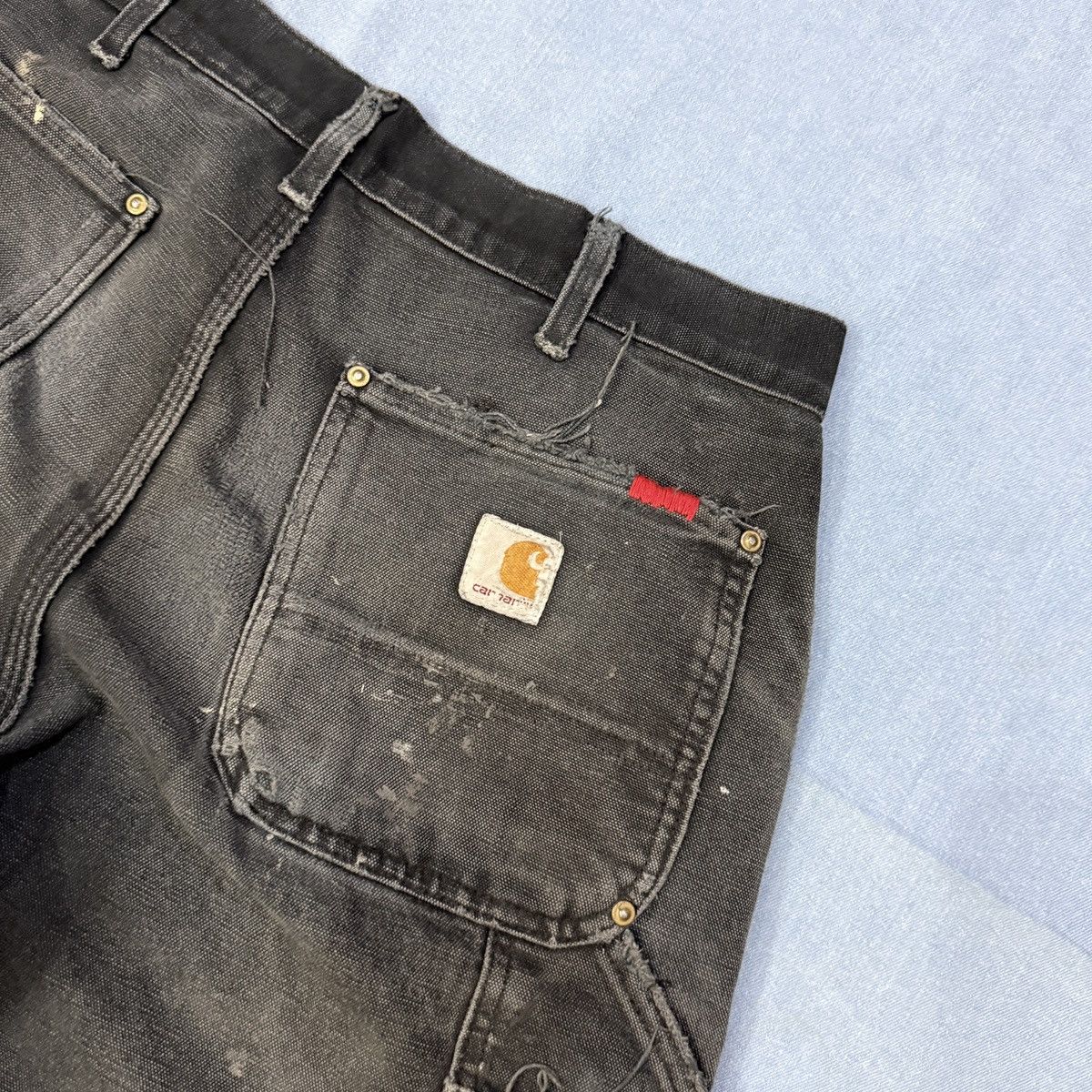 Carhartt Japanese Sashiko Carhartt Double Knee Denim Size US 32 / EU 48 - 12 Thumbnail