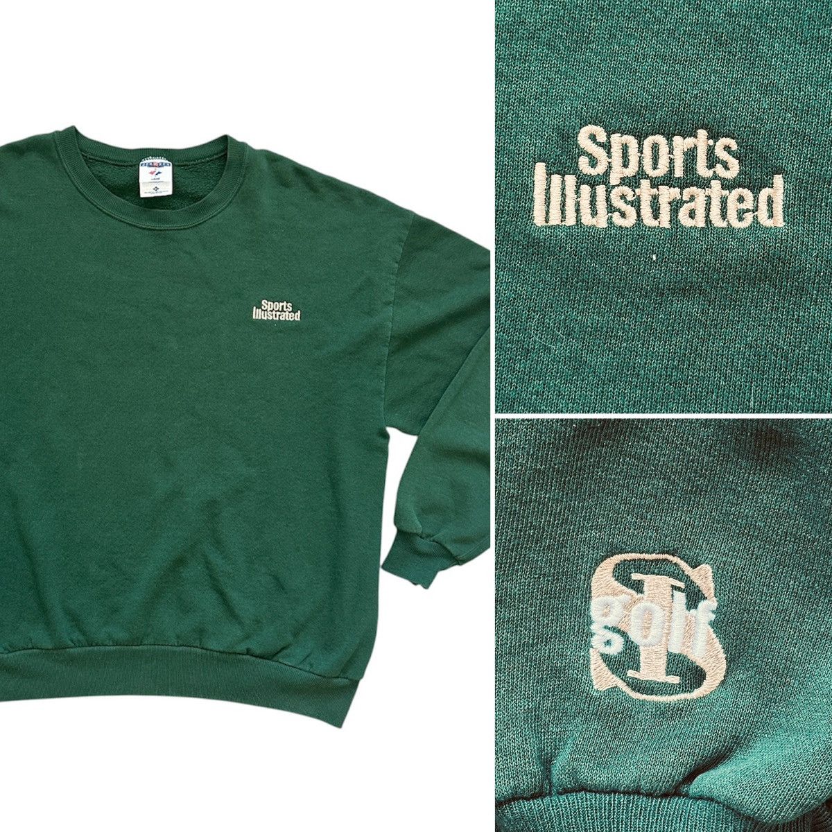 Jerzees × Vintage Sports Illustrated Golf Embroidered 90s Size US XL / EU 56 / 4 - 2 Thumbnail
