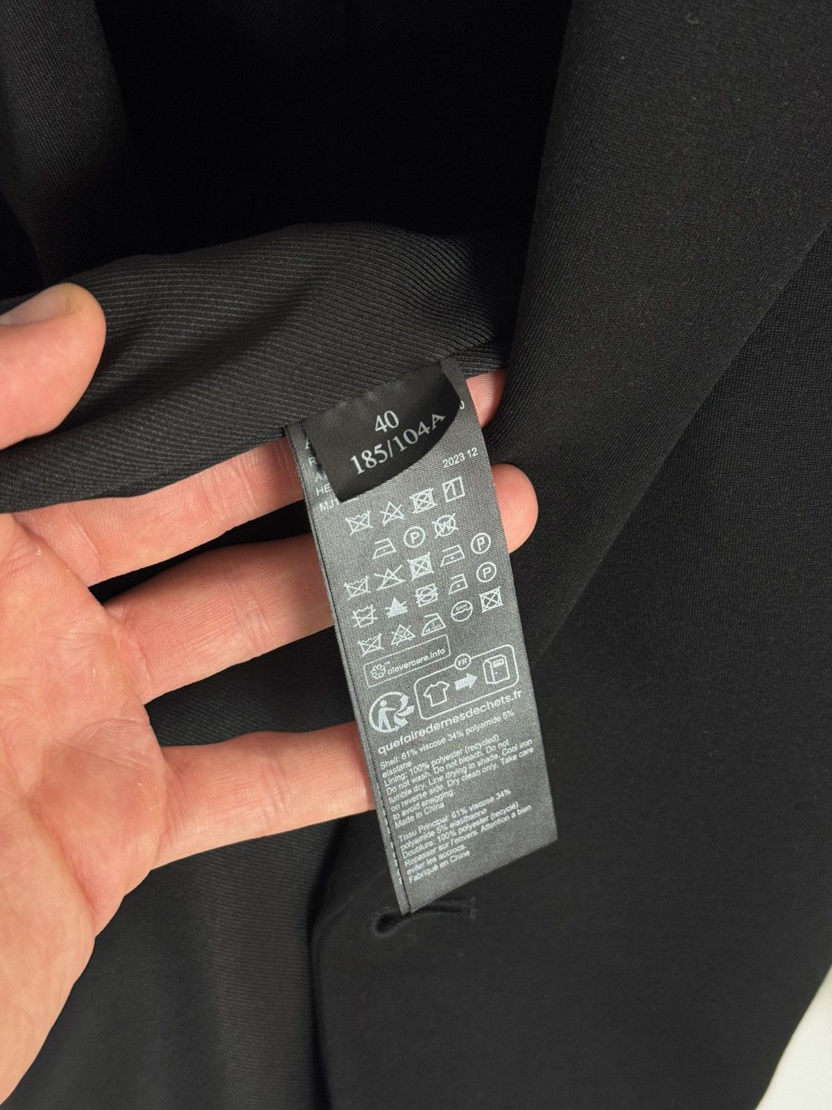Allsaints AllSaints Helm Black Blazer Size 40R - 13 Thumbnail