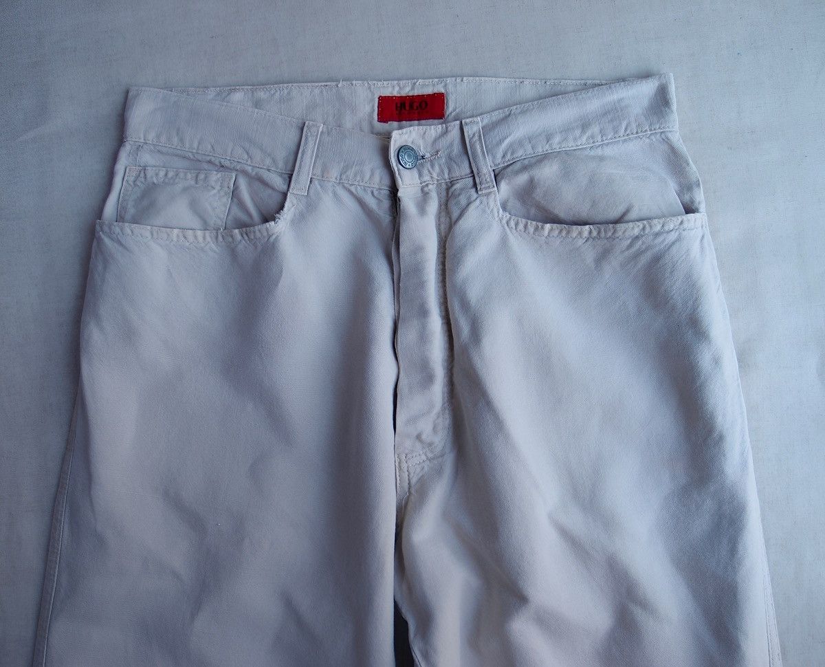 Hugo Boss HUGO BOSS Italian Made Linen Cotton 5 Pocket Pants W32 Size US 32 / EU 48 - 1 Thumbnail