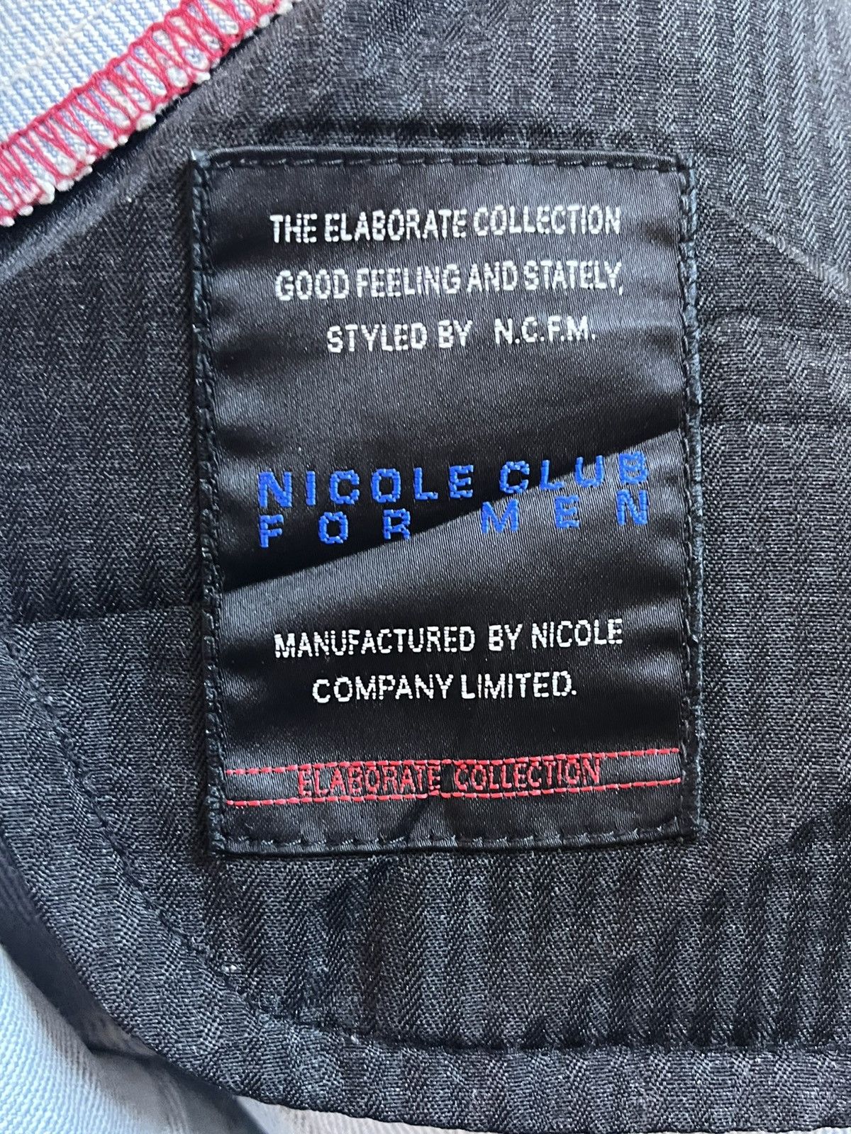 Nicole Club Vintage Nicole Club Flare Grunge Double Zipper Pocket Denim Size US 32 / EU 48 - 12 Thumbnail