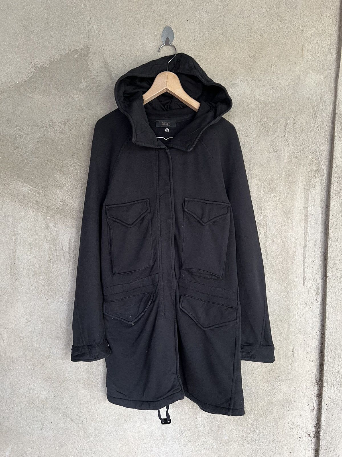 Diesel Diesel Tactical Pocket Hoodies Jacket Size M / US 6-8 / IT 42-44 - 2 Thumbnail