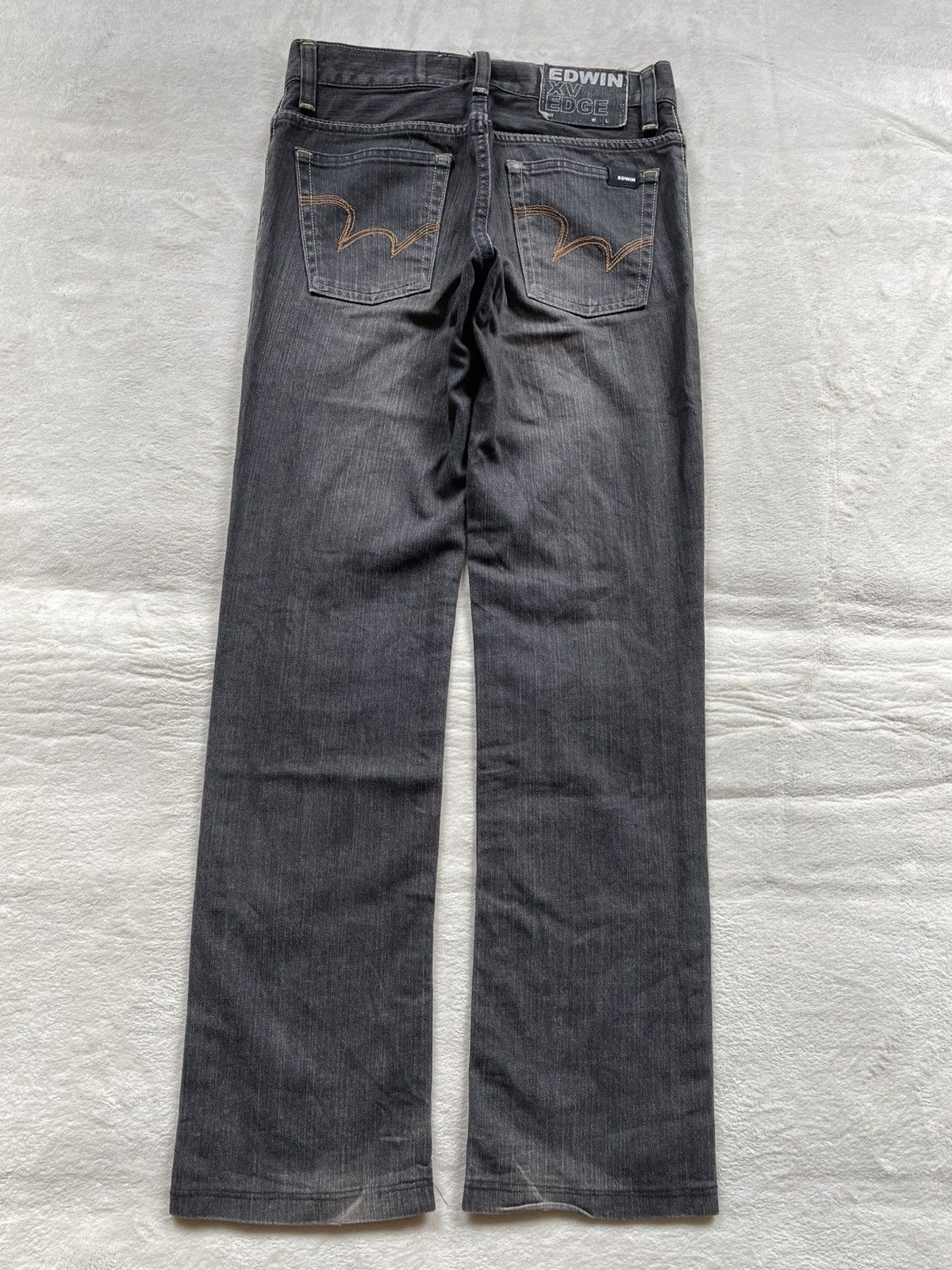 Edwin Vintage Edwin XV Edge Mudwash Dark Colour Denim Jeans Size US 29 - 11 Thumbnail