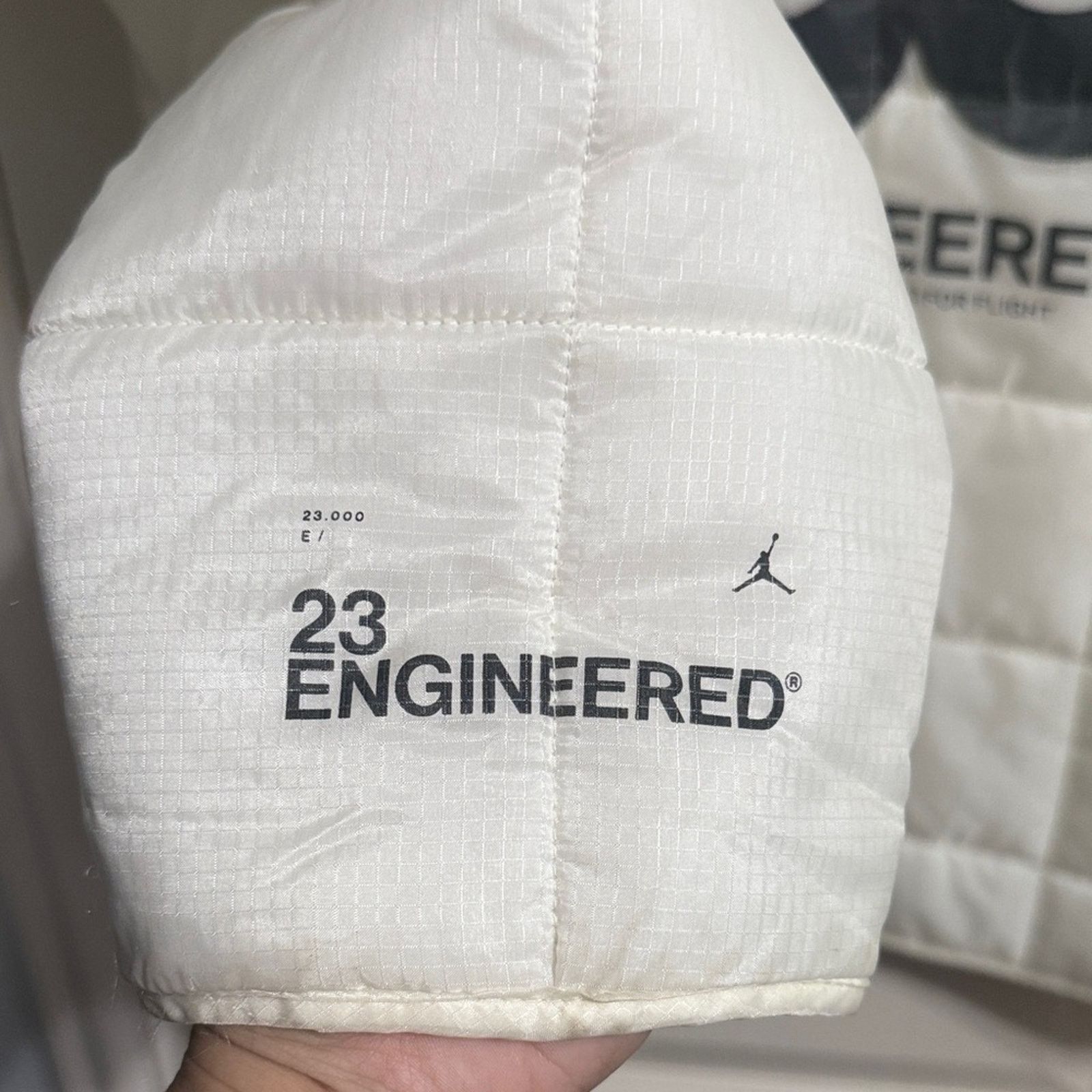 Jordan Brand Nike Jordan 23 Engineered White Puffer Jacket Parka Liner Size US XL / EU 56 / 4 - 5 Thumbnail