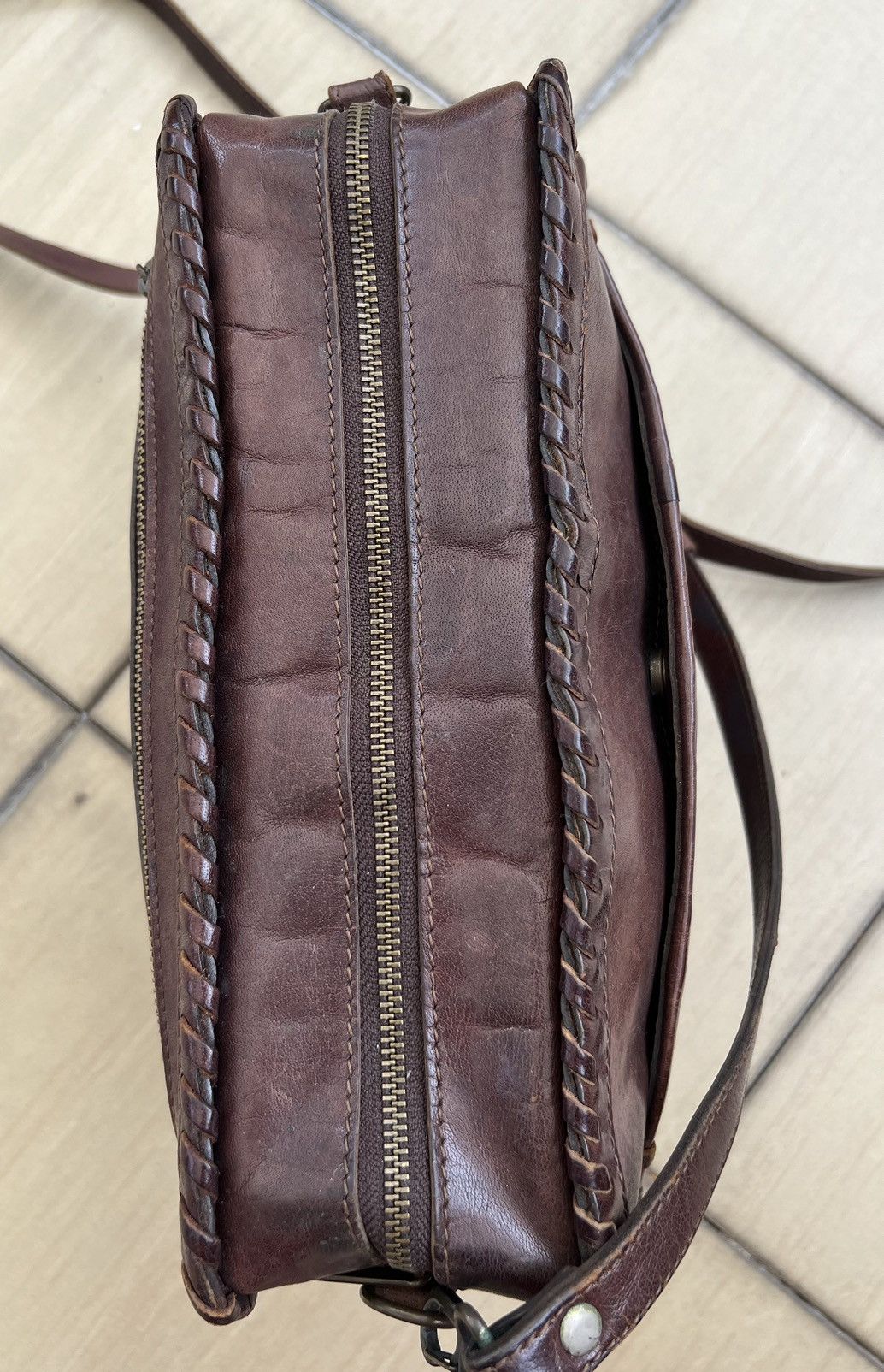 Porter Vintage Ibiza Japan Patchwork Leather Bag Size ONE SIZE - 13 Thumbnail