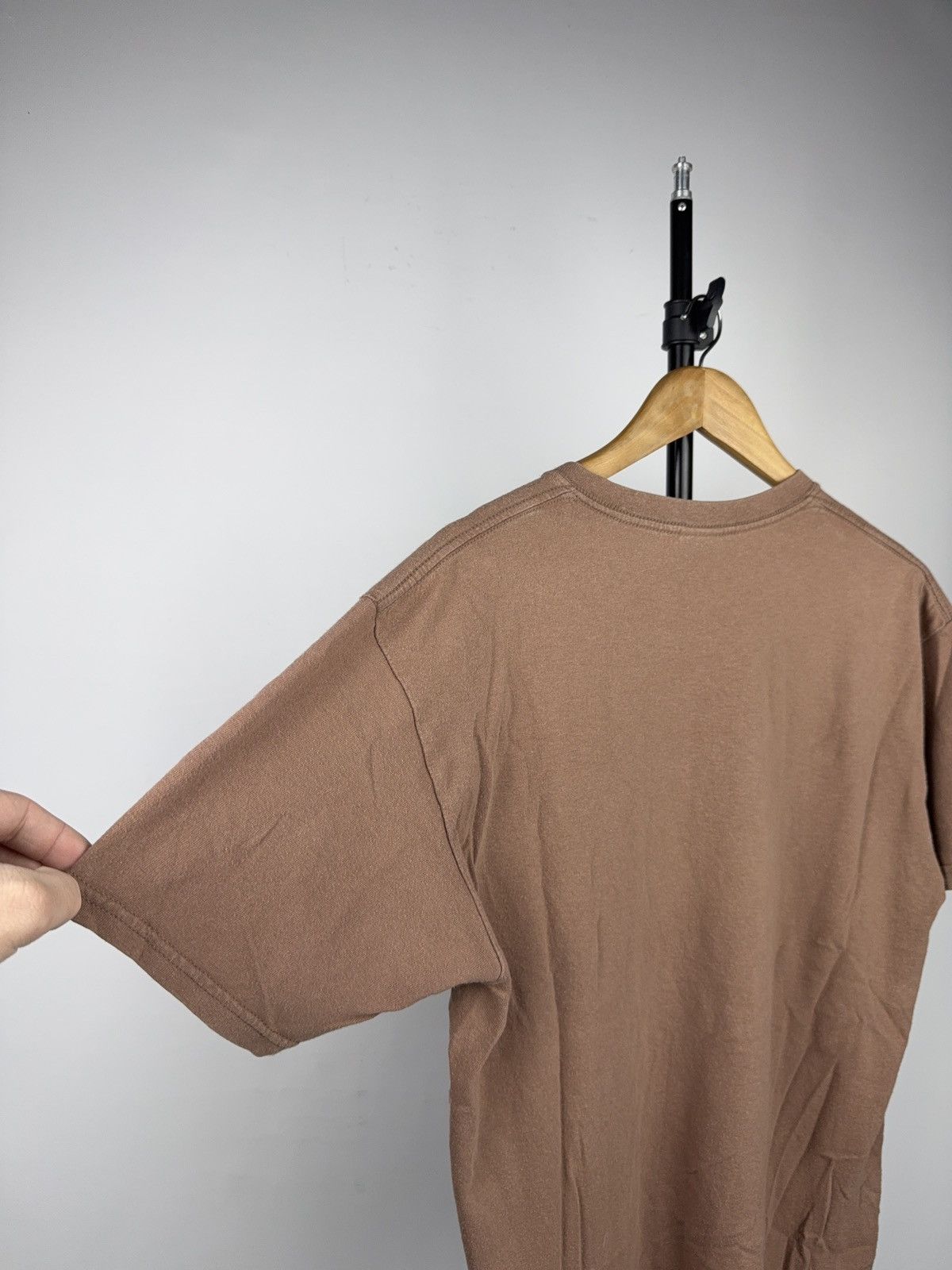 Nirvana 2007 Nirvana Baroque Smiley Graphic Faded Tee Brown Rock Size US M / EU 48-50 / 2 - 13 Thumbnail
