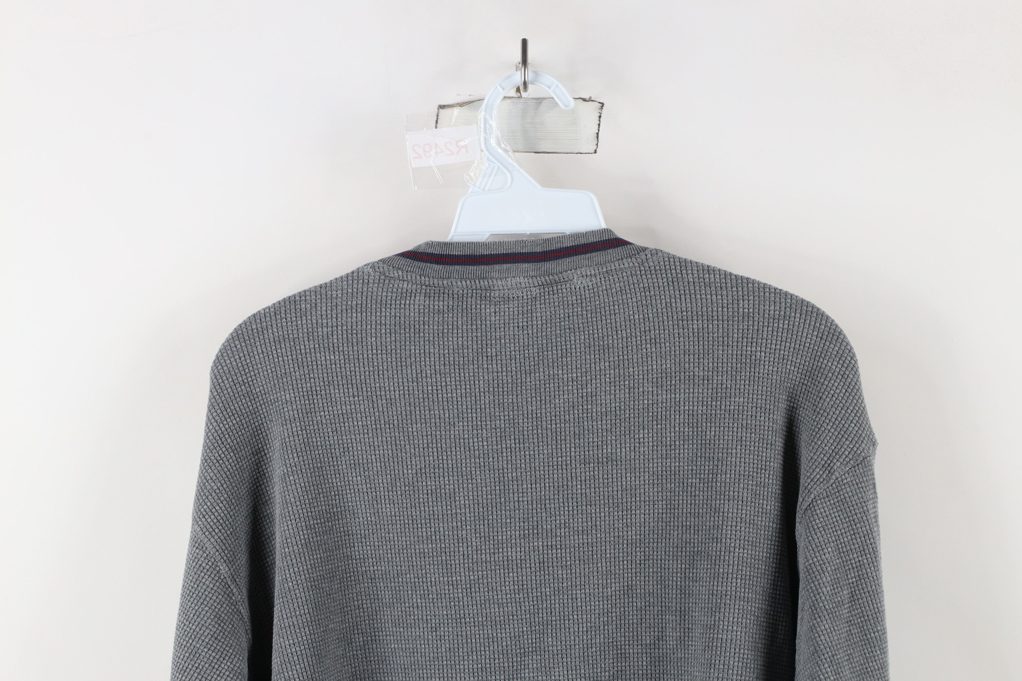 Eddie Bauer × Vintage Vintage 90s Eddie Bauer Waffle Knit Long Sleeve T-Shirt Size US L / EU 52-54 / 3 - 14 Thumbnail