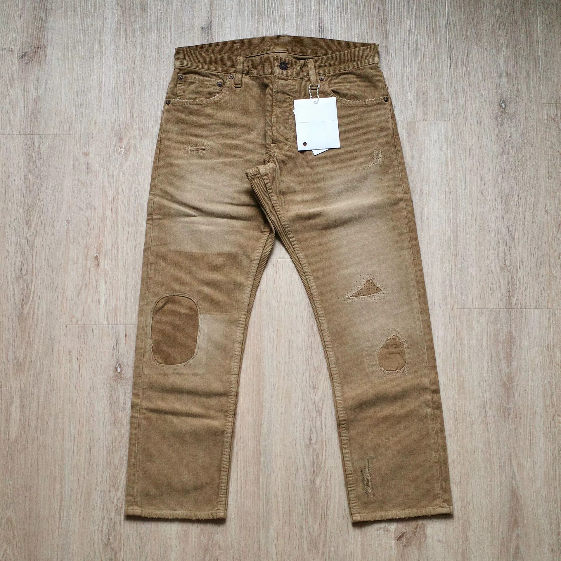 Visvim VISVIM FLUXUS 10 CORDS CRASH Pants Size US 30 / EU 46 - 1 Thumbnail