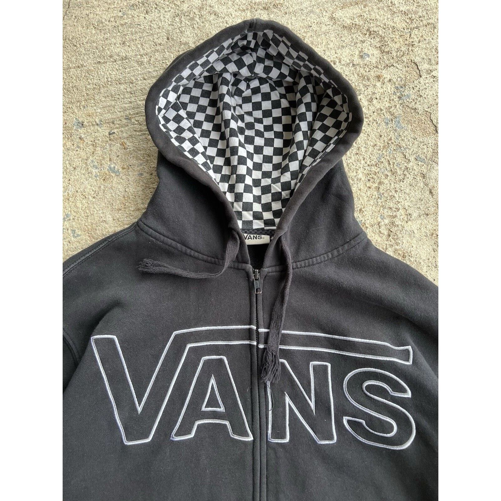 Vans Vintage Y2K Vans Full Zip Hoodie Spell Out Logo Small Size US S / EU 44-46 / 1 - 2 Thumbnail
