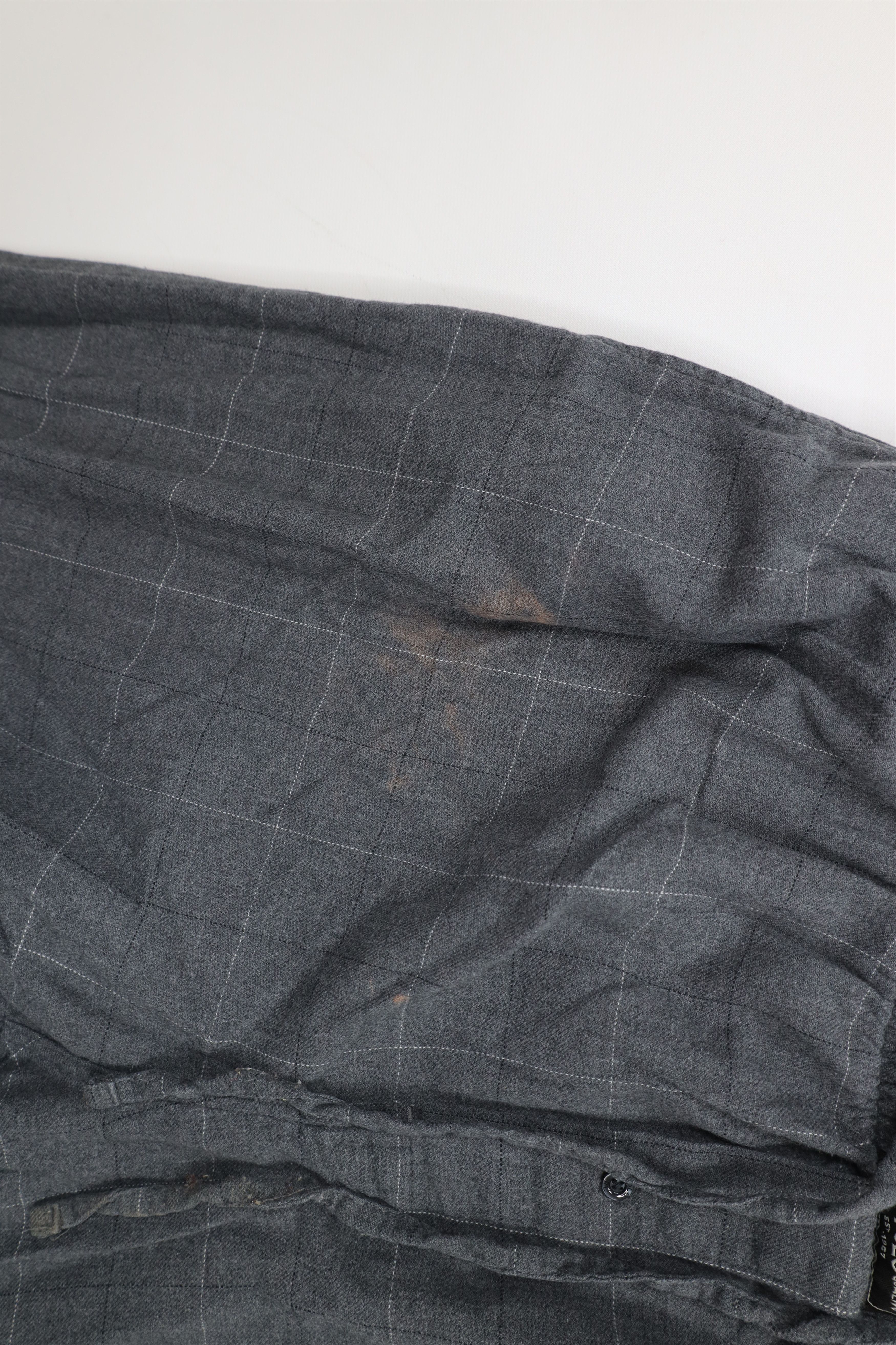 Ralph Lauren × Vintage Vintage Y2K Ralph Lauren Wide Leg Flannel Pajamas Pants Gray Size US 38 / EU 54 - 7 Thumbnail