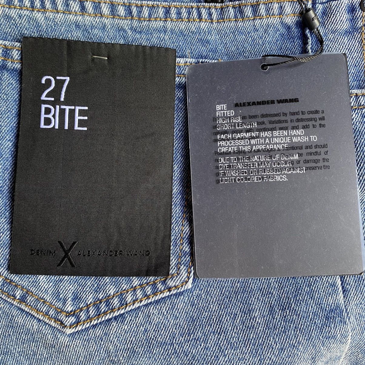 Alexander Wang ALEXANDER WANG High-Waisted Jean Shorts Size 29" - 11 Thumbnail