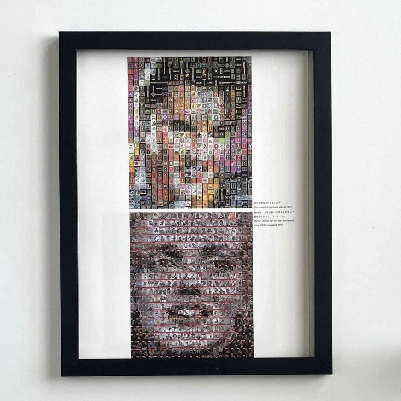 Chrome Hearts × Japanese Brand × Vintage Chrome Hearts Elvis photo Stamps Framed poster 9x11 Size ONE SIZE - 1 Thumbnail