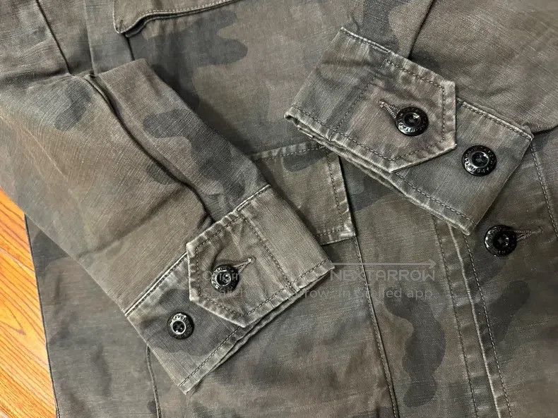 Wtaps Wtaps Dark camouflage four-pocket jacket shirt coat Size US M / EU 48-50 / 2 - 5 Thumbnail