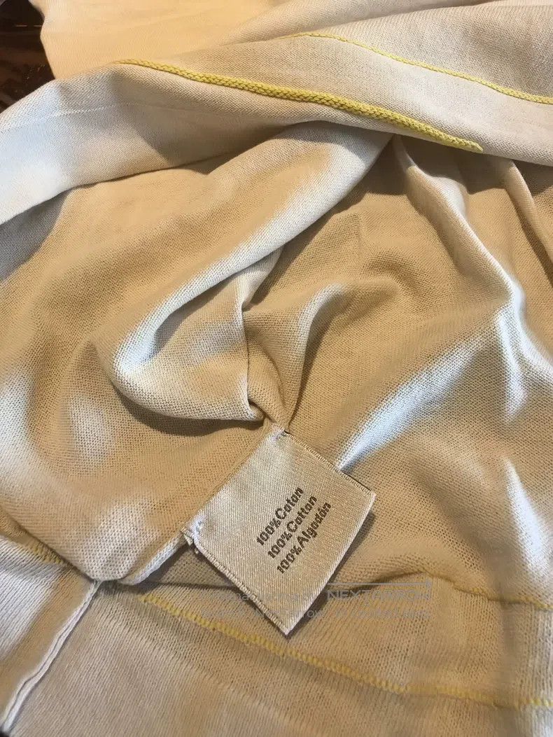 Hermes Hermes Knit Sweater, Beige Size L / US 10 / IT 46 - 3 Thumbnail