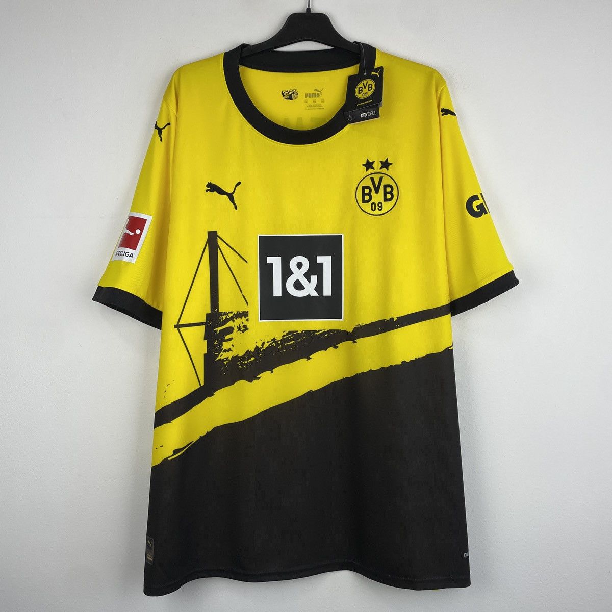 Borussia Dortmund Home Puma Jersey Shirt 2023/2024 size 3XL