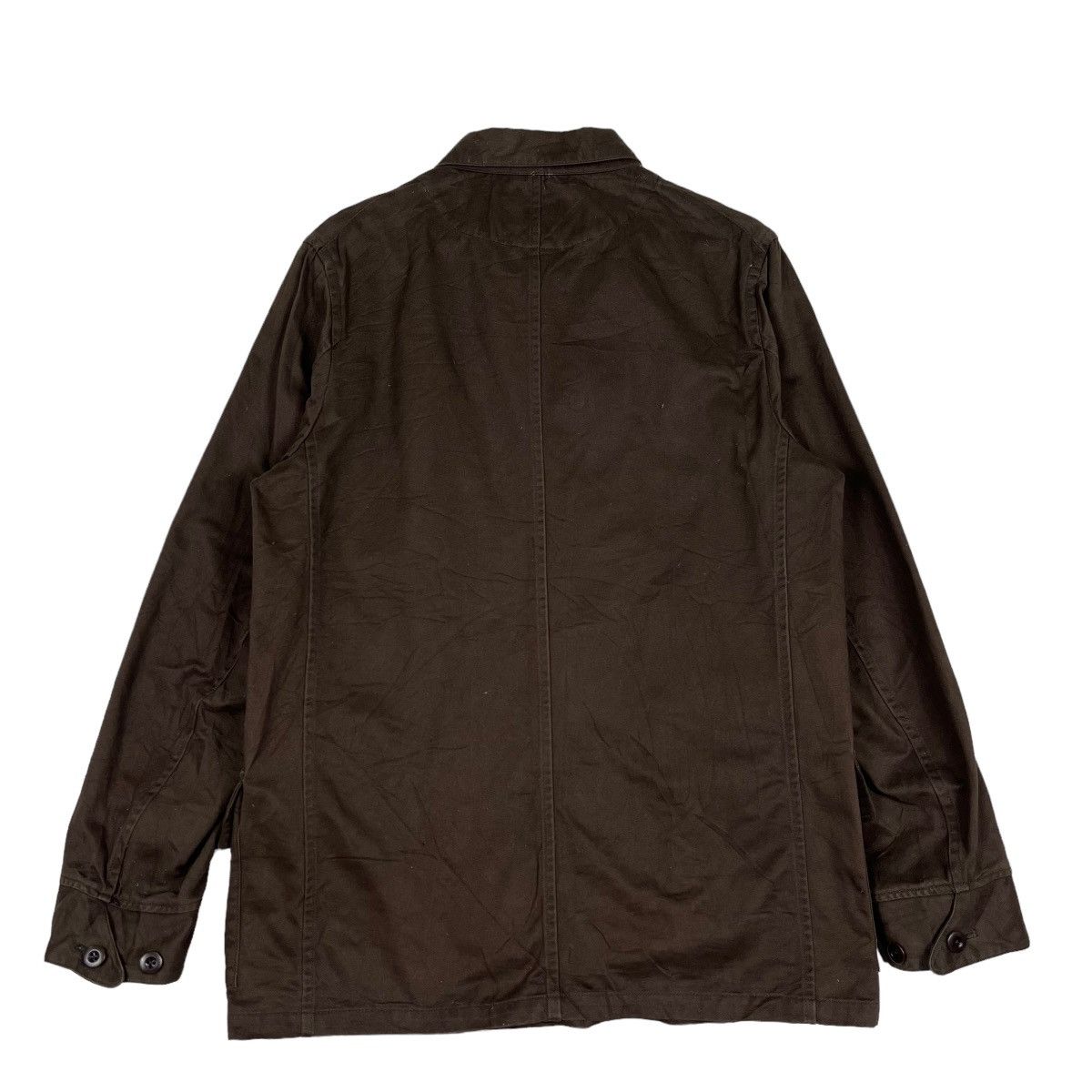 Issey Miyake BLUE LABEL UNITED ARROWS RICH BROWN CHORE JACKET Size US L / EU 52-54 / 3 - 7 Thumbnail