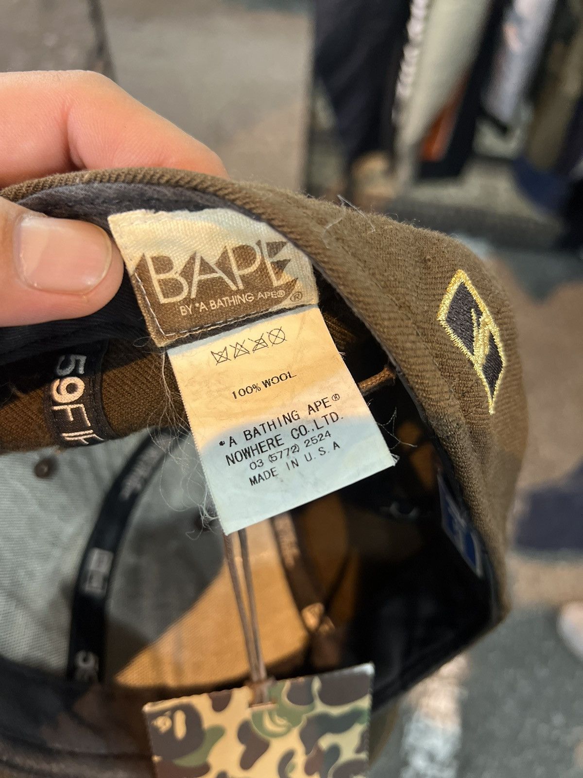 Bape × New Era Bape x new era Size ONE SIZE - 6 Thumbnail