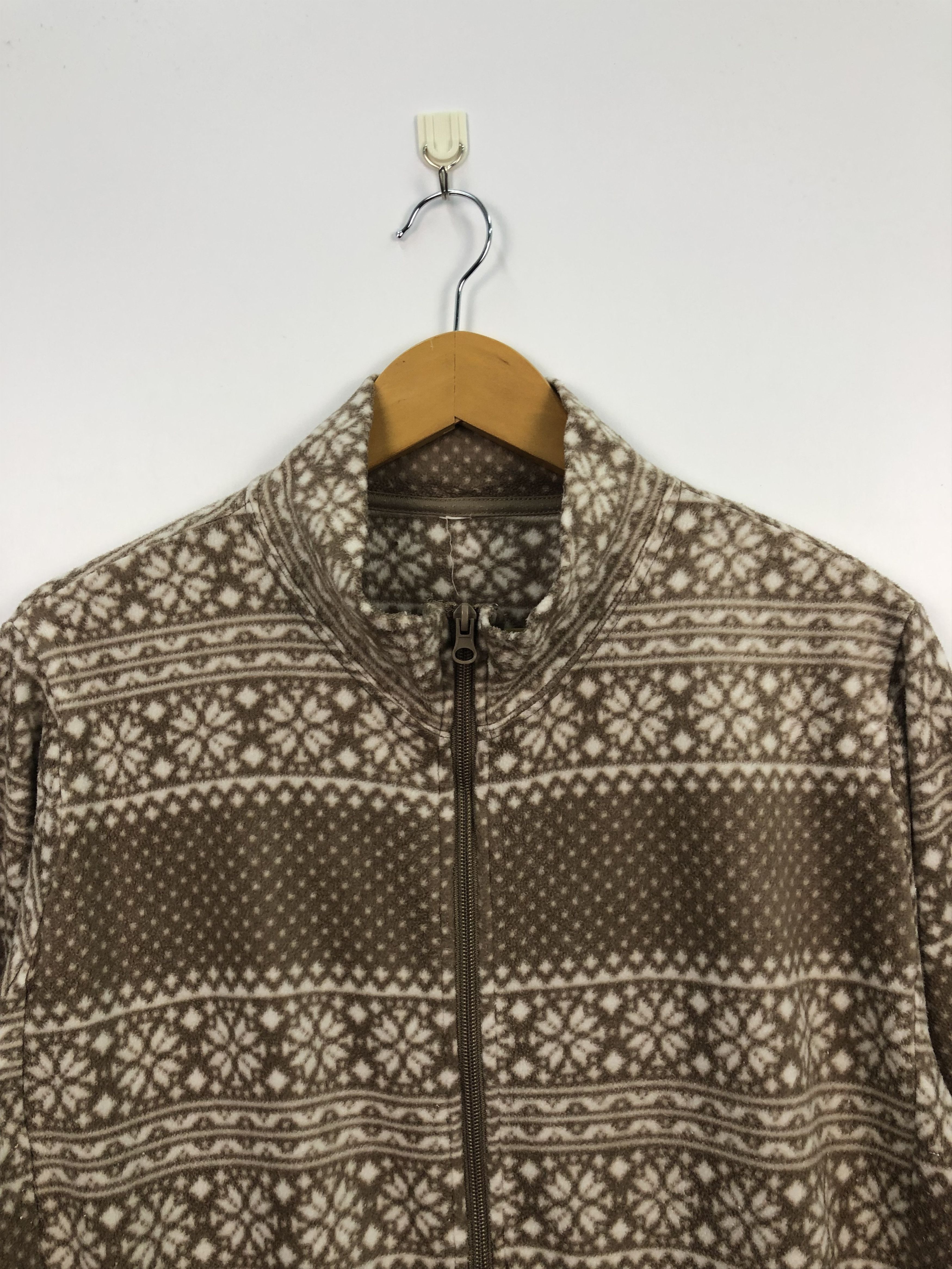Japanese Brand Uniqlo Fleece Navajo Style Zipper Jacket J0301 Size US L / EU 52-54 / 3 - 2 Thumbnail